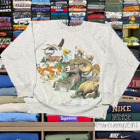 90s animal sweatshirt (Large)
