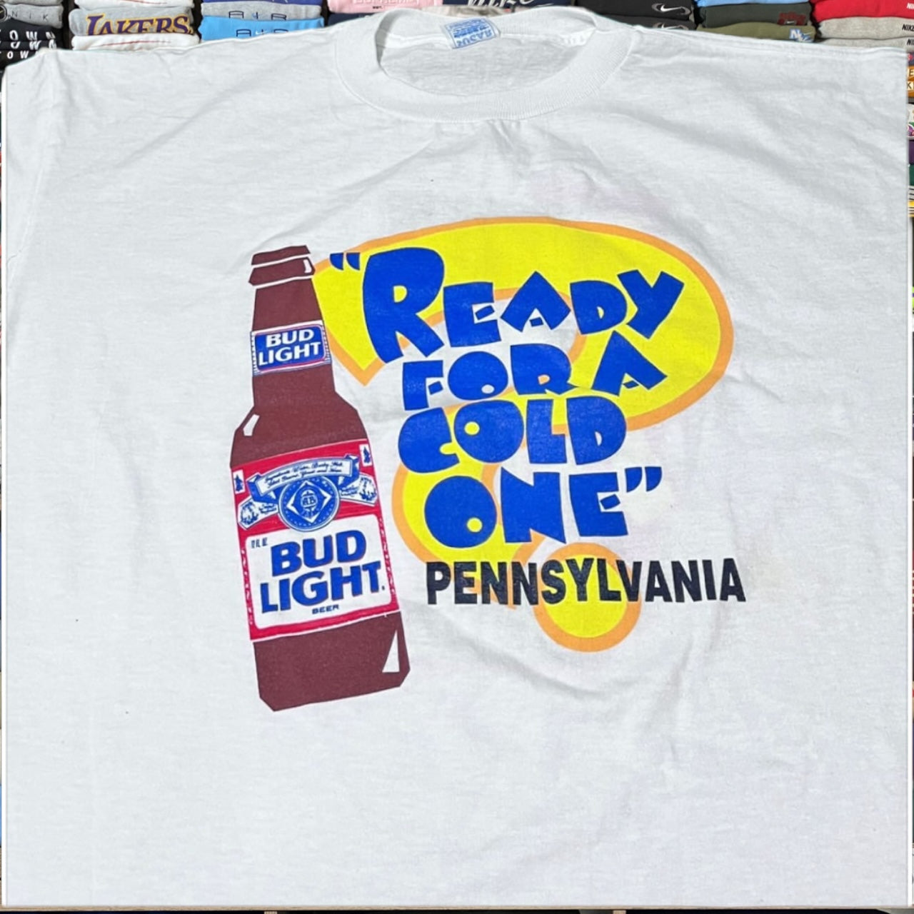 90s bud light promo shirt