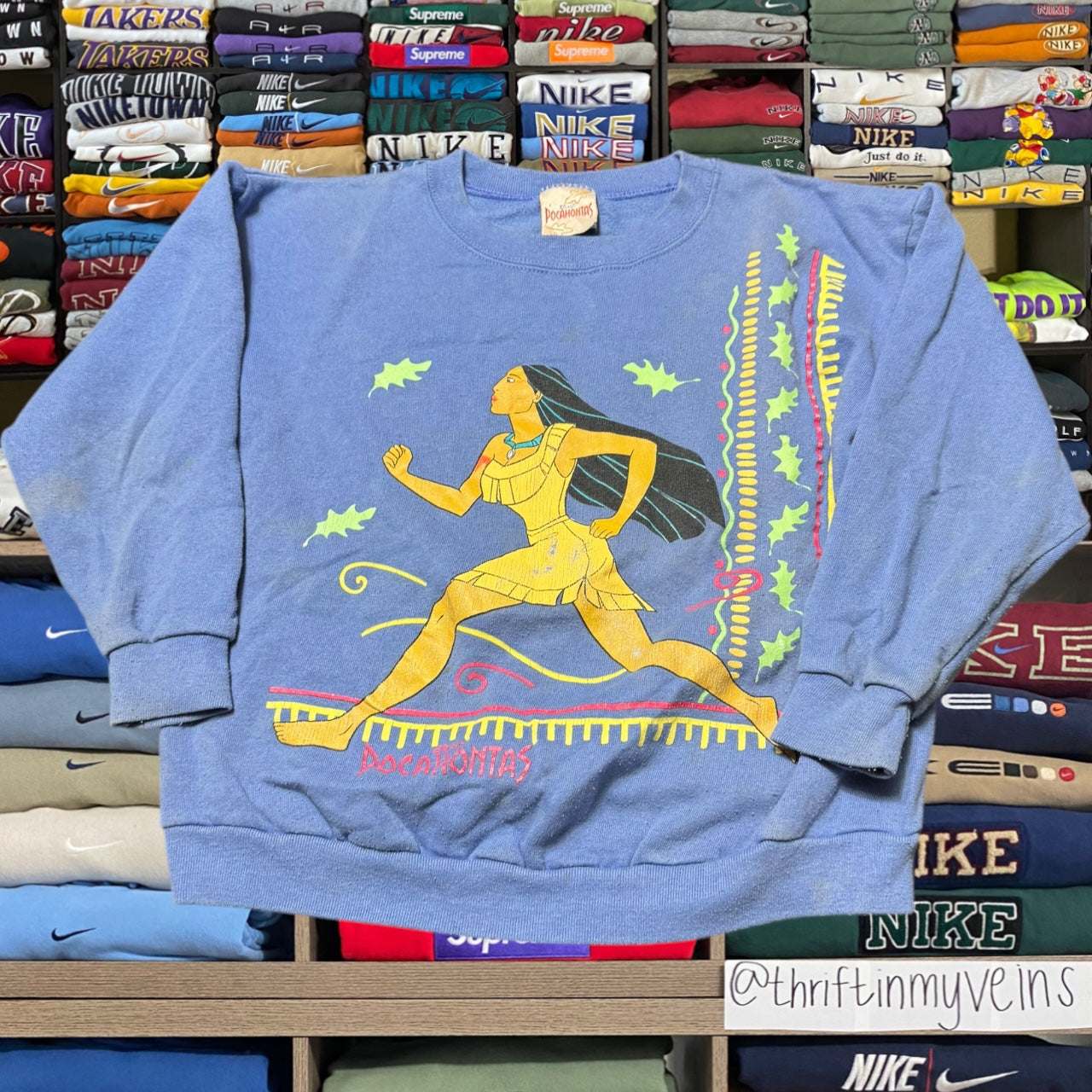90s pocahantas disney sweater (xsmall)