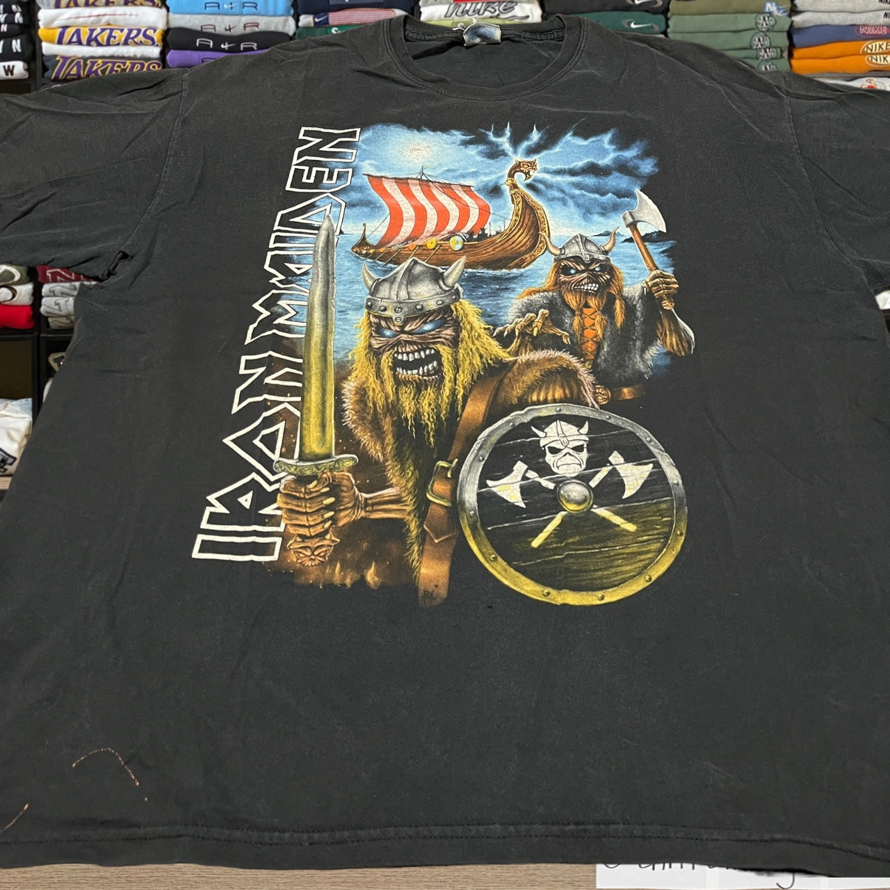 Vintage Y2K 2003 Iron Maiden band tee