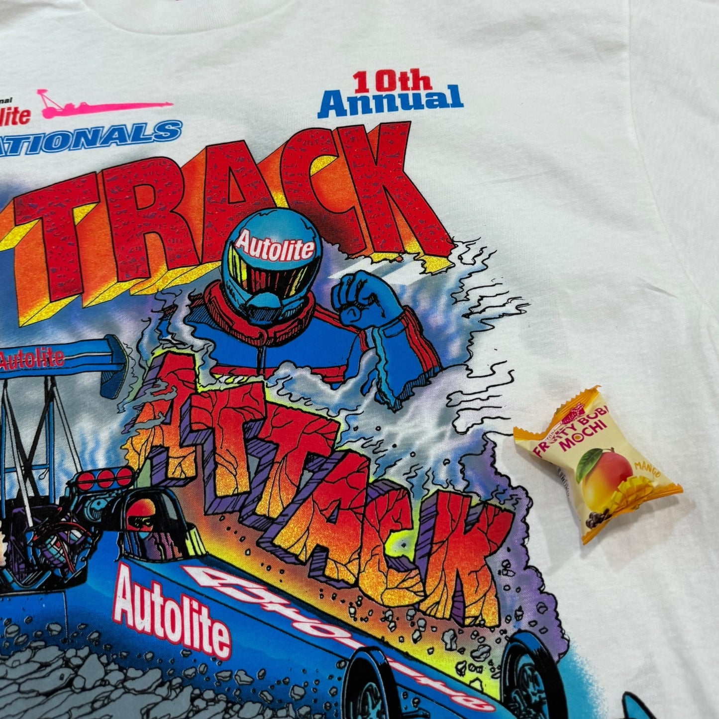 1997 nascar racing graphic shirt ( xlarge )
