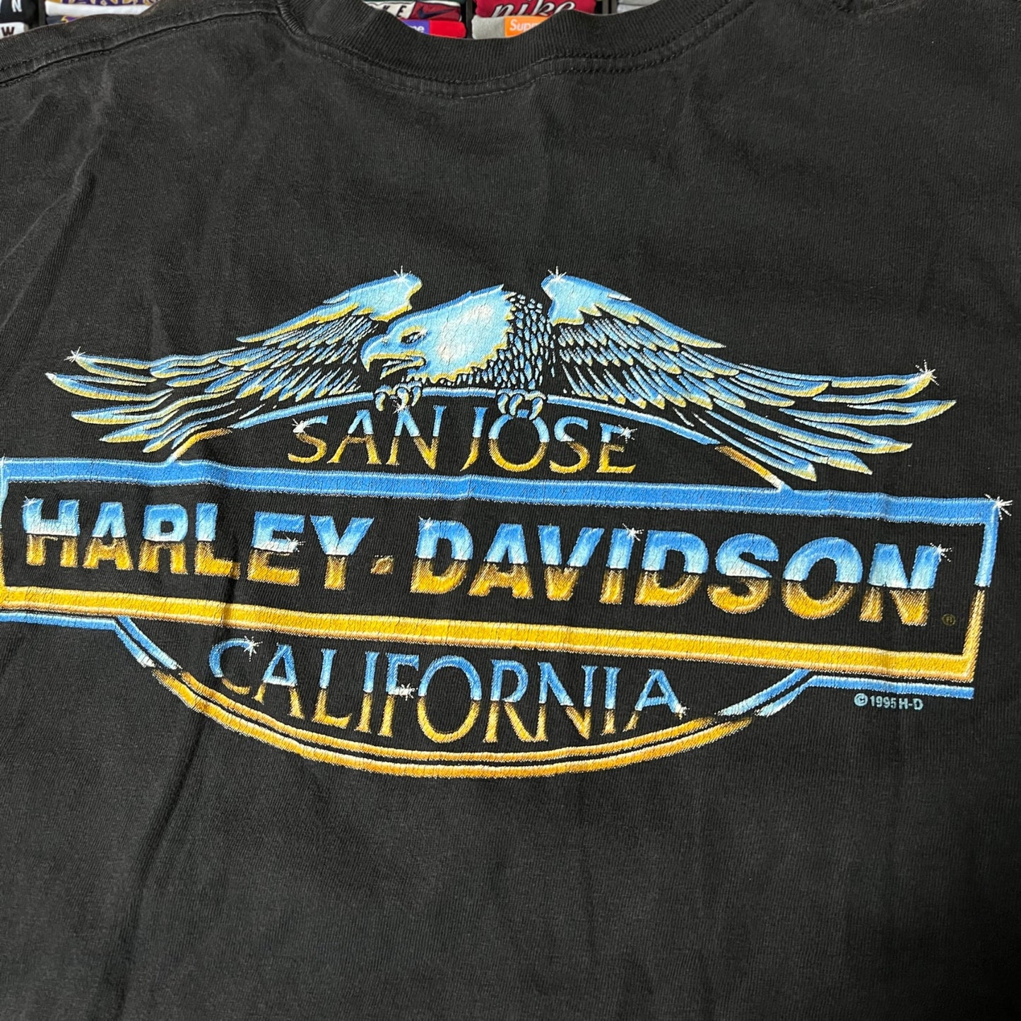 90s Harley Davidson biker motorcycle shirt