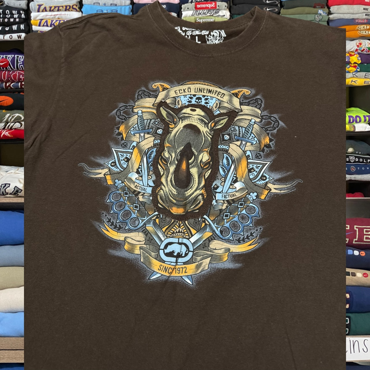 Ecko brown shirt (large)