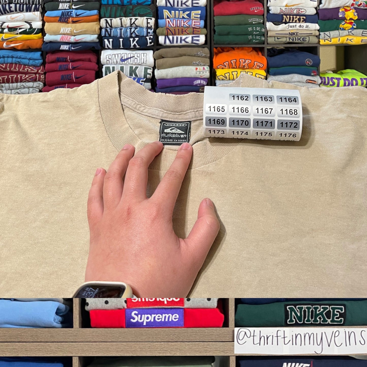 90s quiksilver shirt