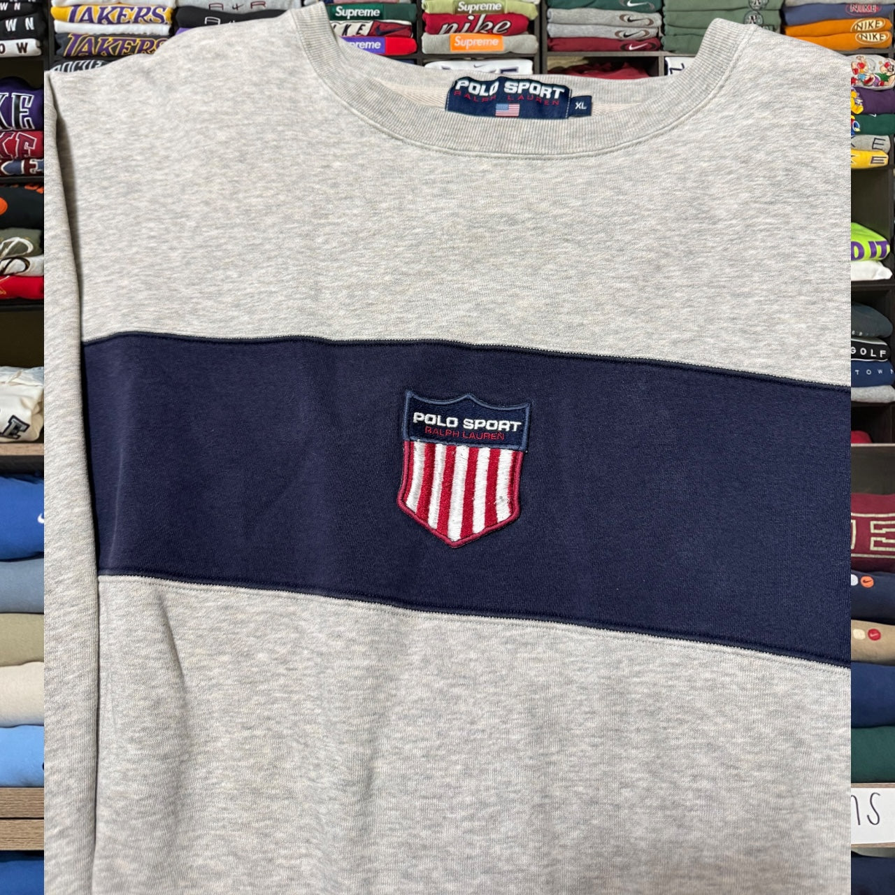 90s polo sport ralph lauren sweater (xlarge)