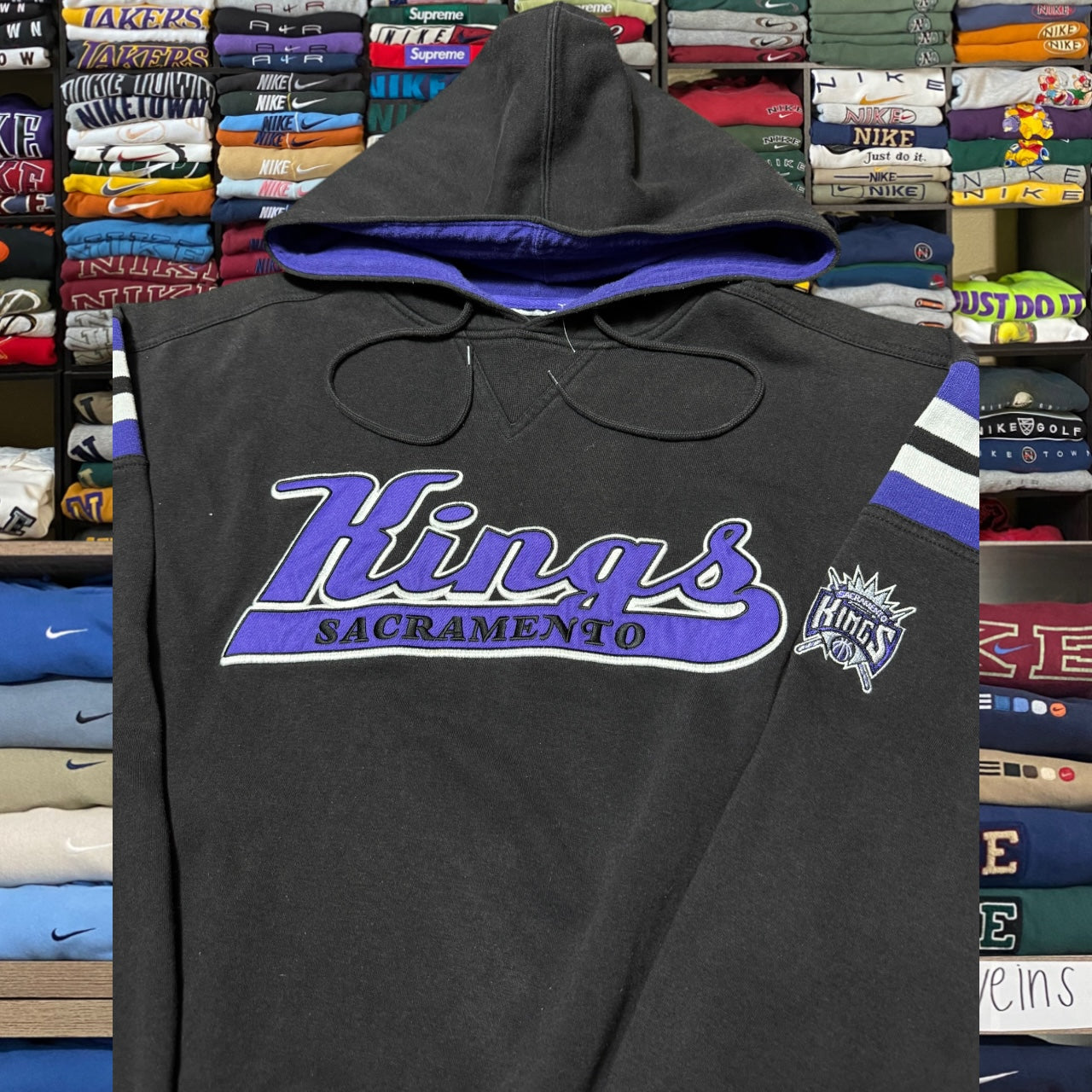 90s sacramento kings nba hoodie