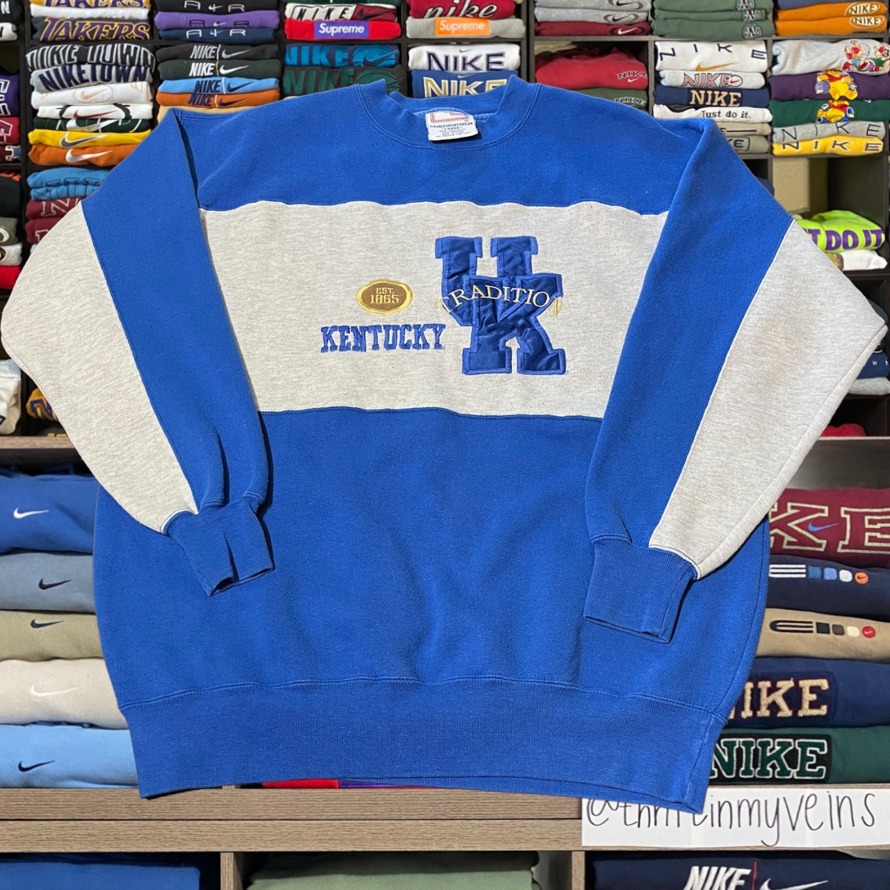 90s Kentucky wildcats university sweater