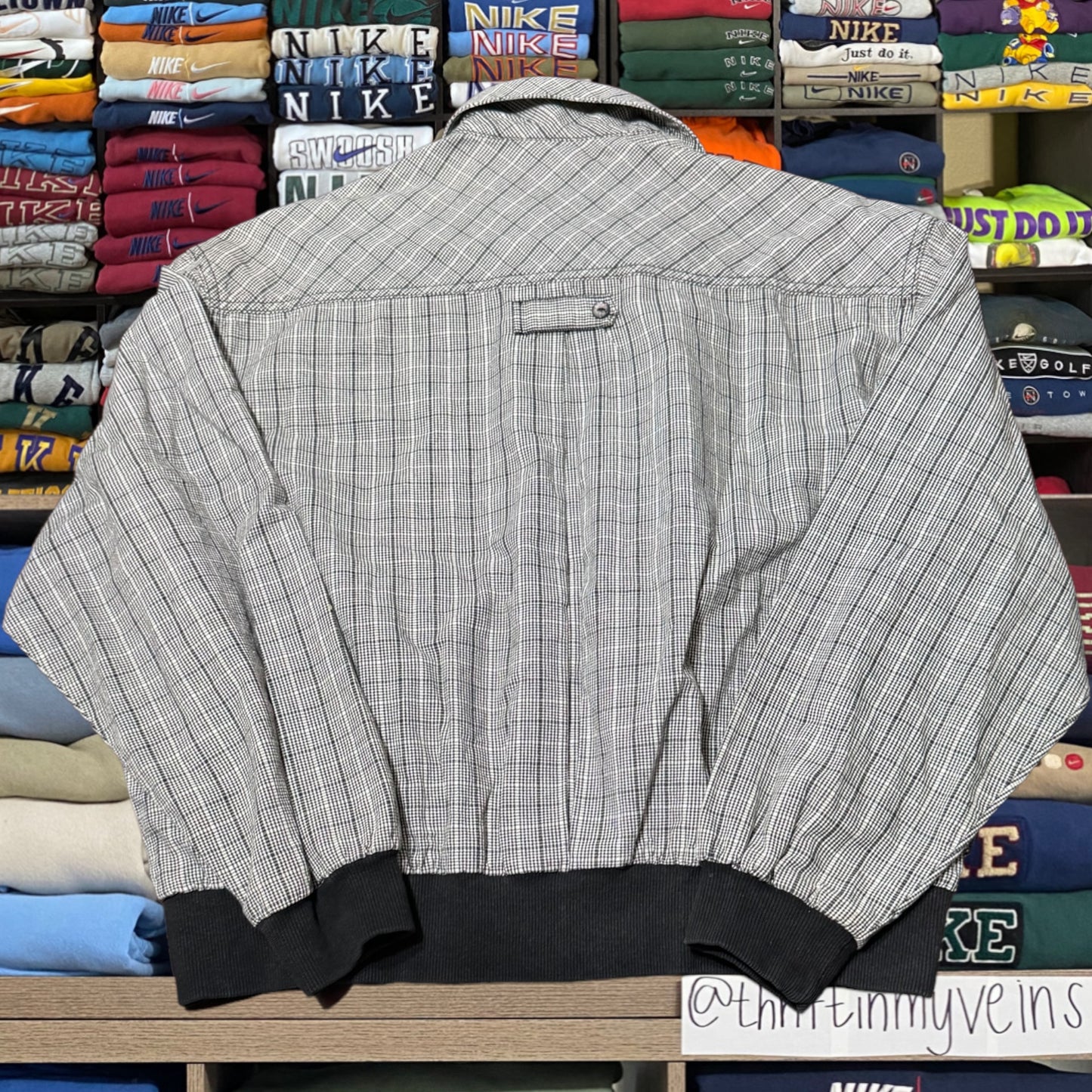 90s dockers dad jacket full zip