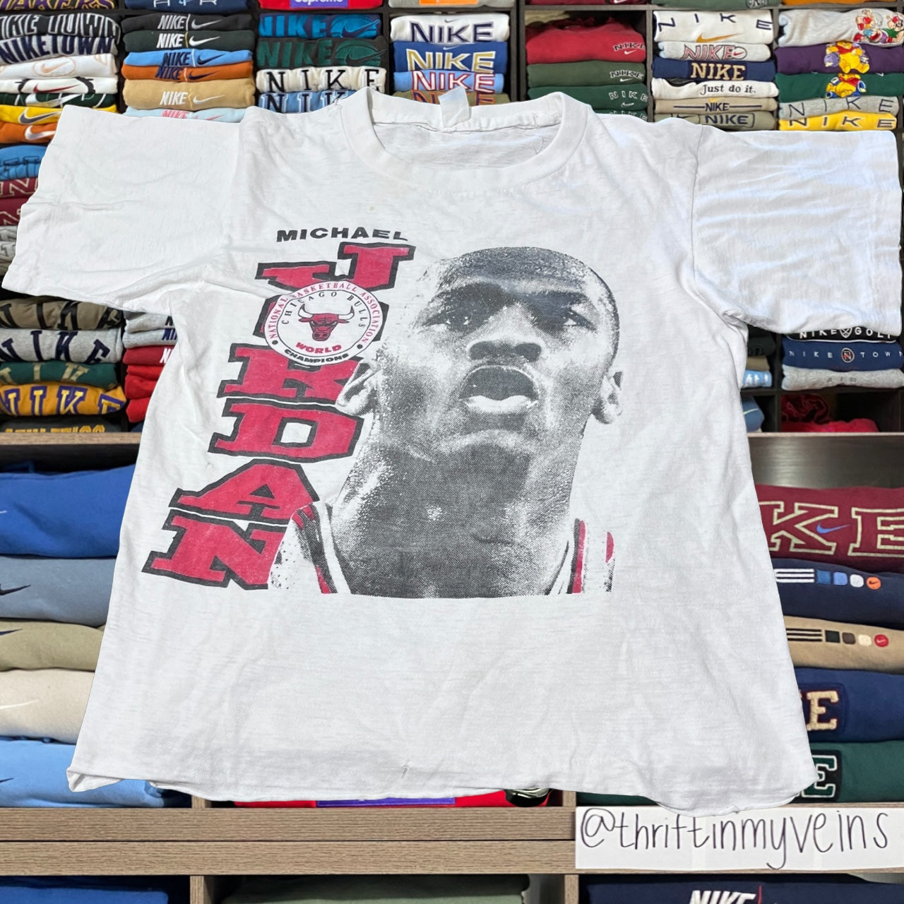 90s Chicago bulls Michael Jordan shirt
