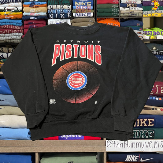 90s Detroit pistons nba basketball sweater