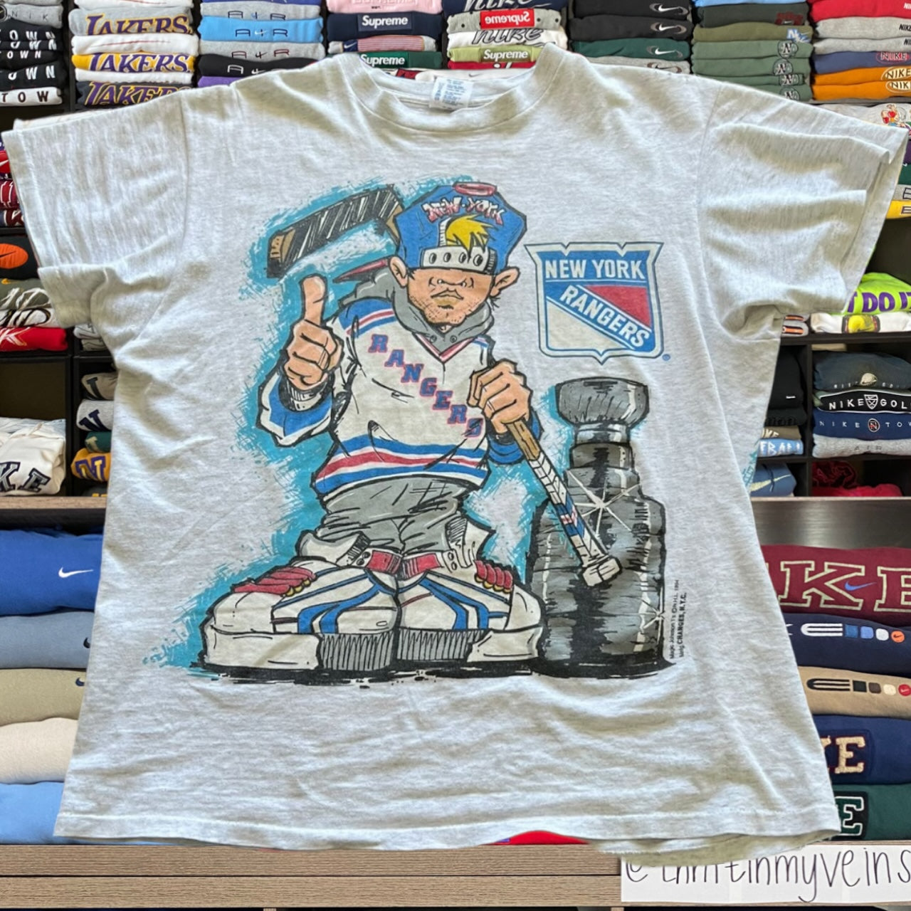 1994 New York rangers nhl hockey shirt ( large )