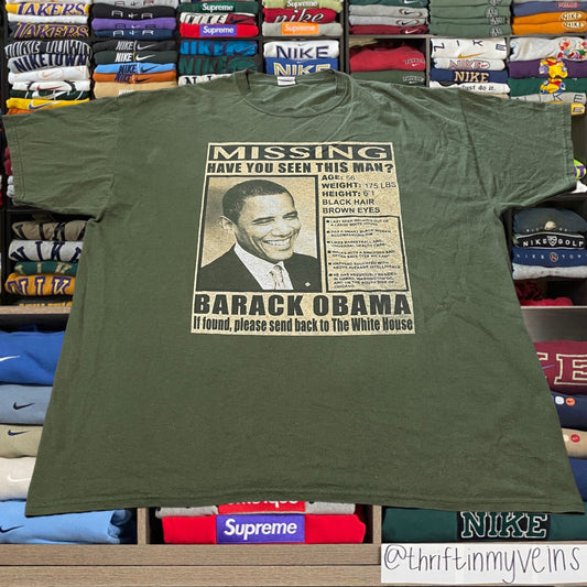 Y2K Barack Obama shirt