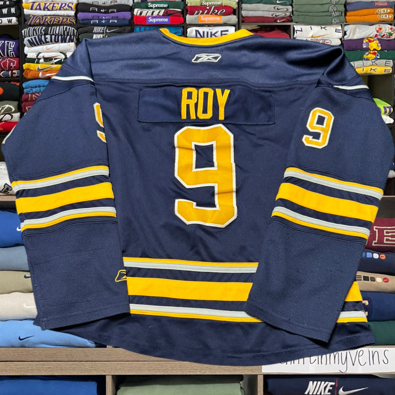 y2k buffalo sabres jersey (small)