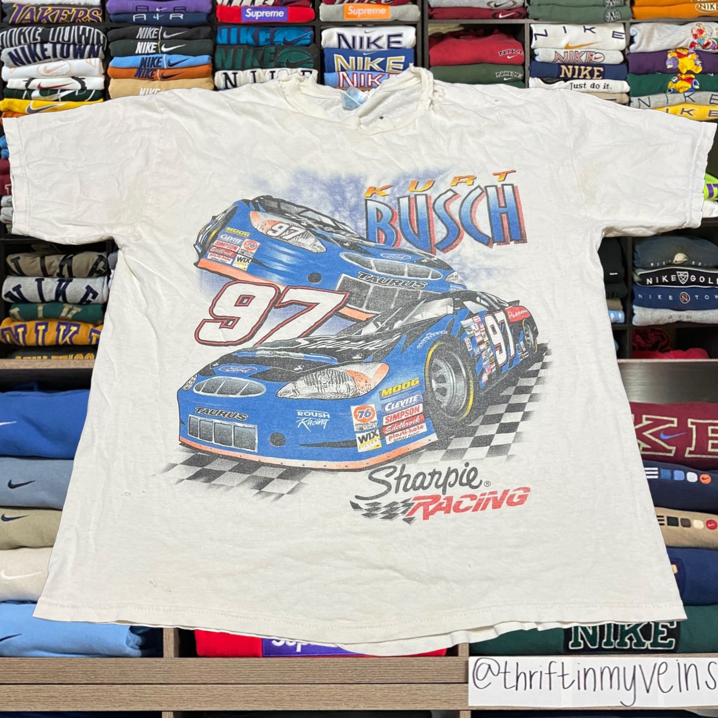 90s nascar shirt large