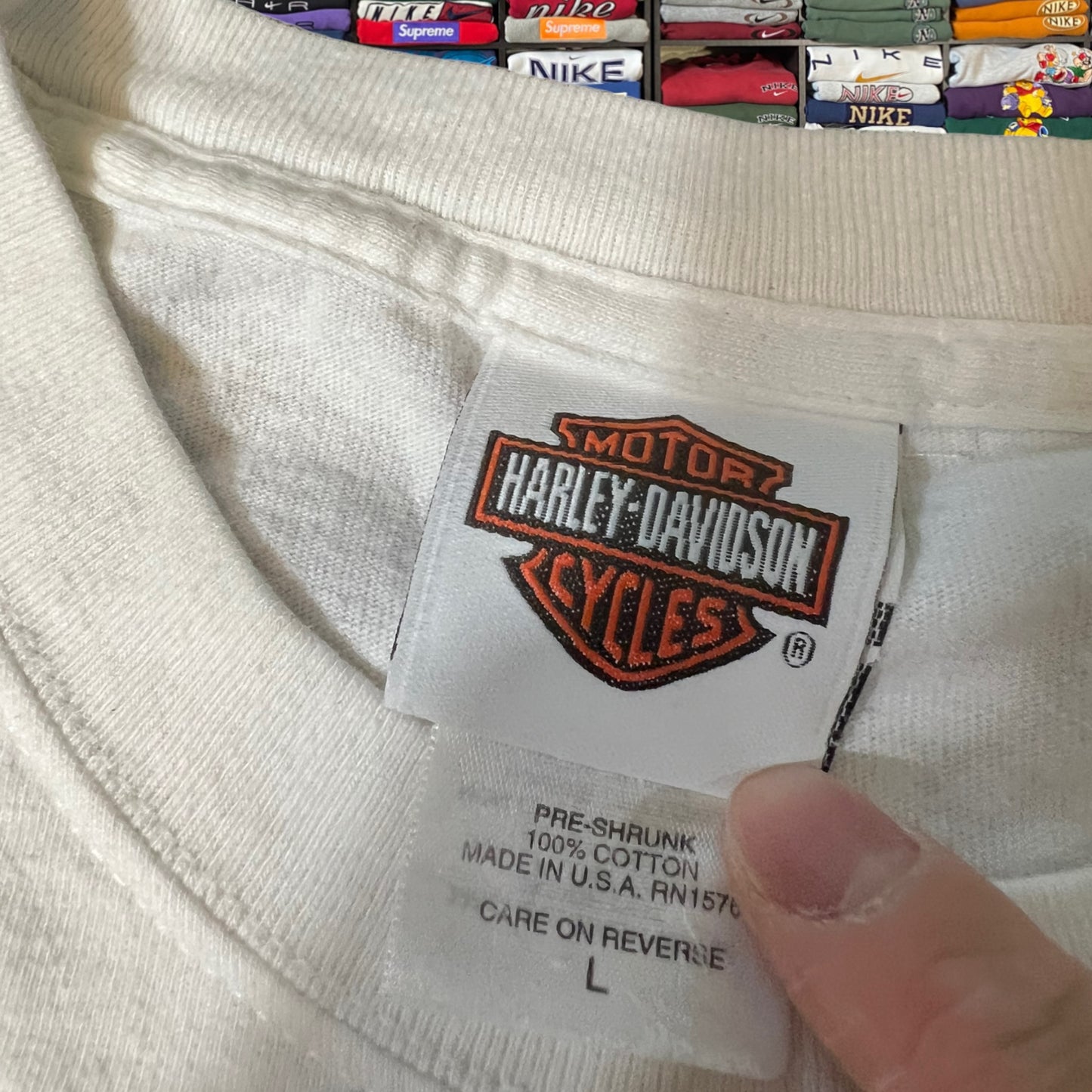 2002 Harley Davidson biker shirt ( large )