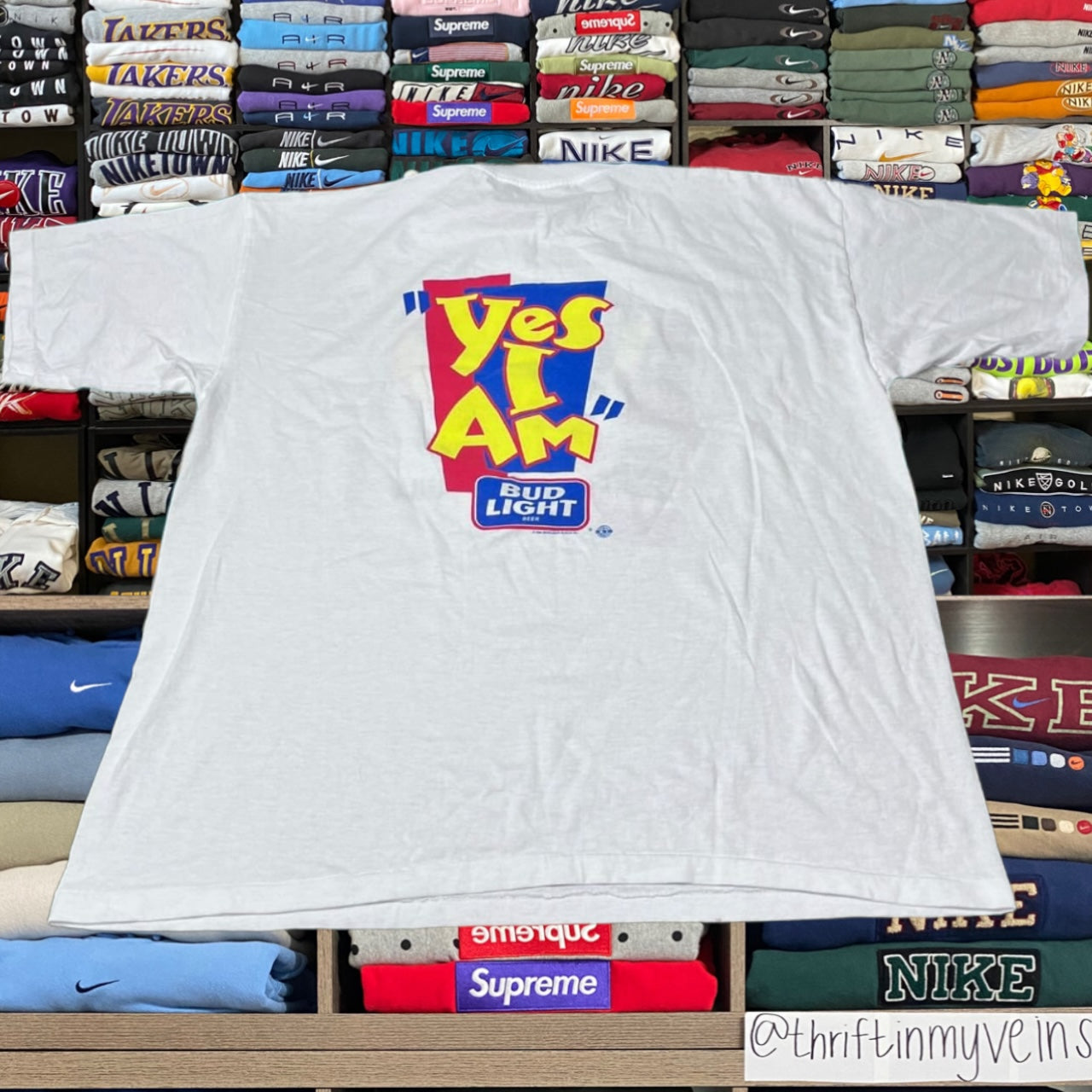 90s bud light promo shirt