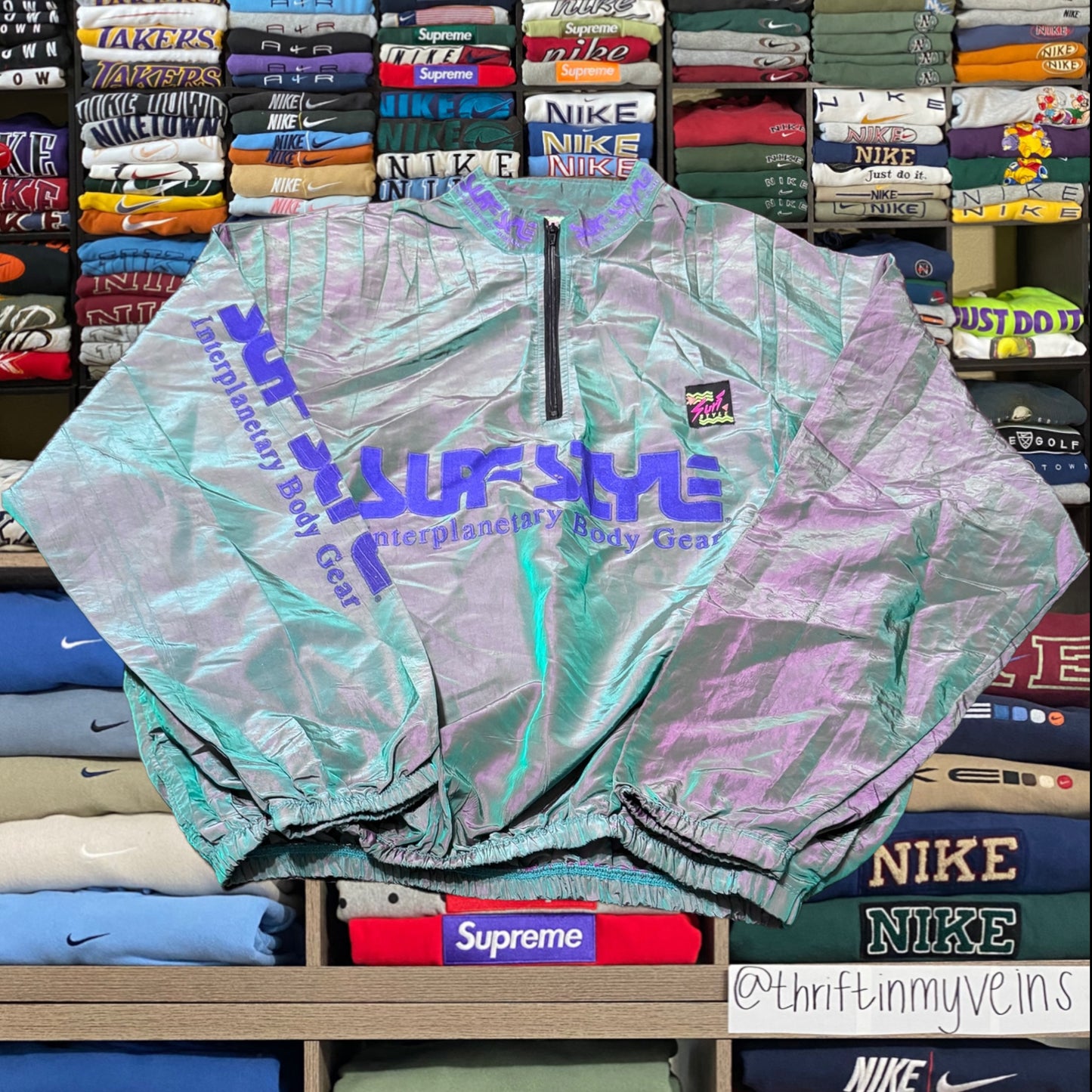 90s surf style windbreaker