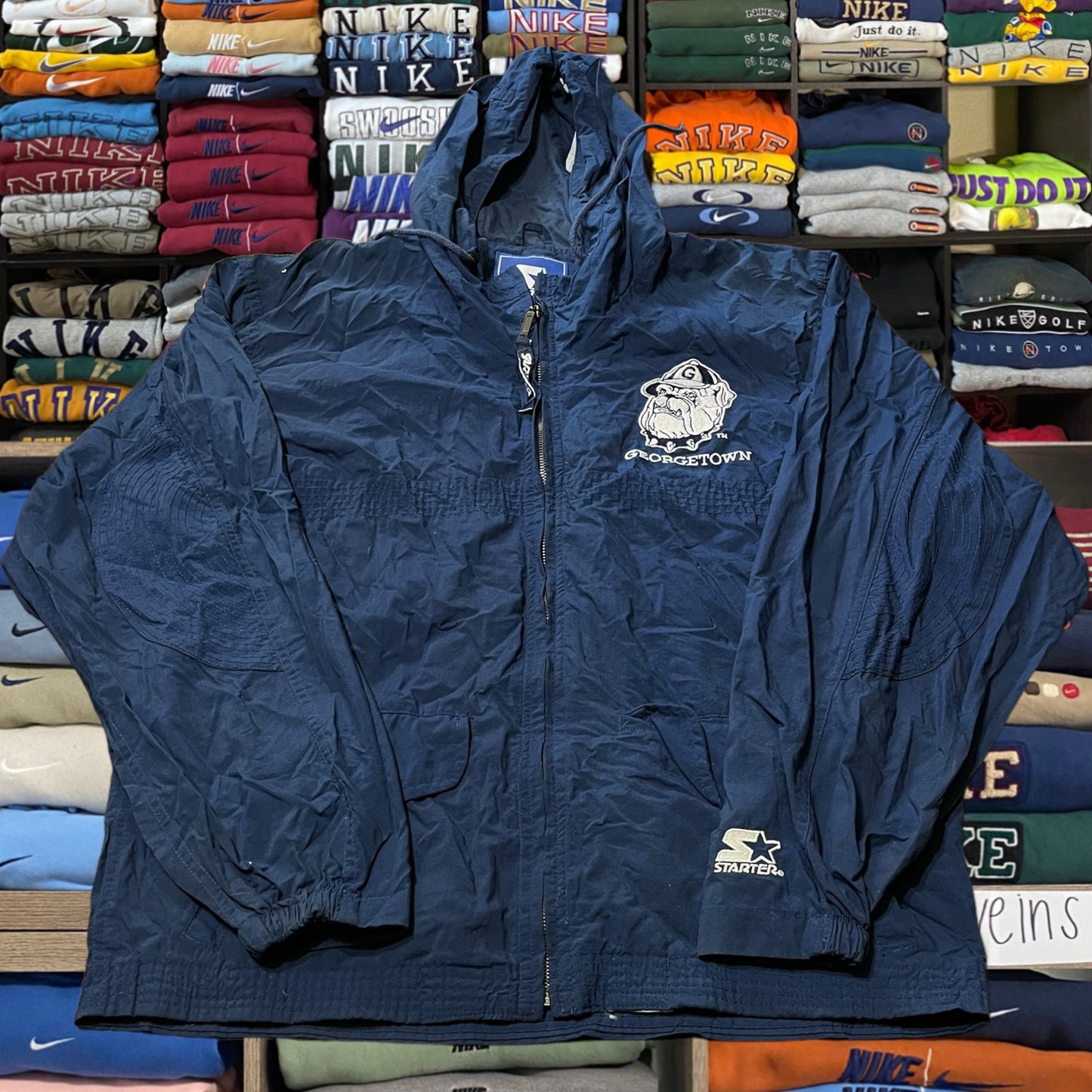 90s Georgetown windbreaker