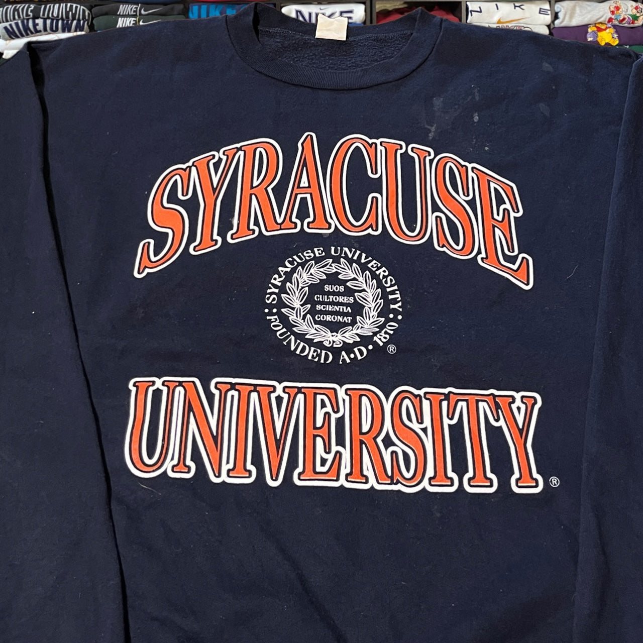 Vtg y2k Syracuse university sweater