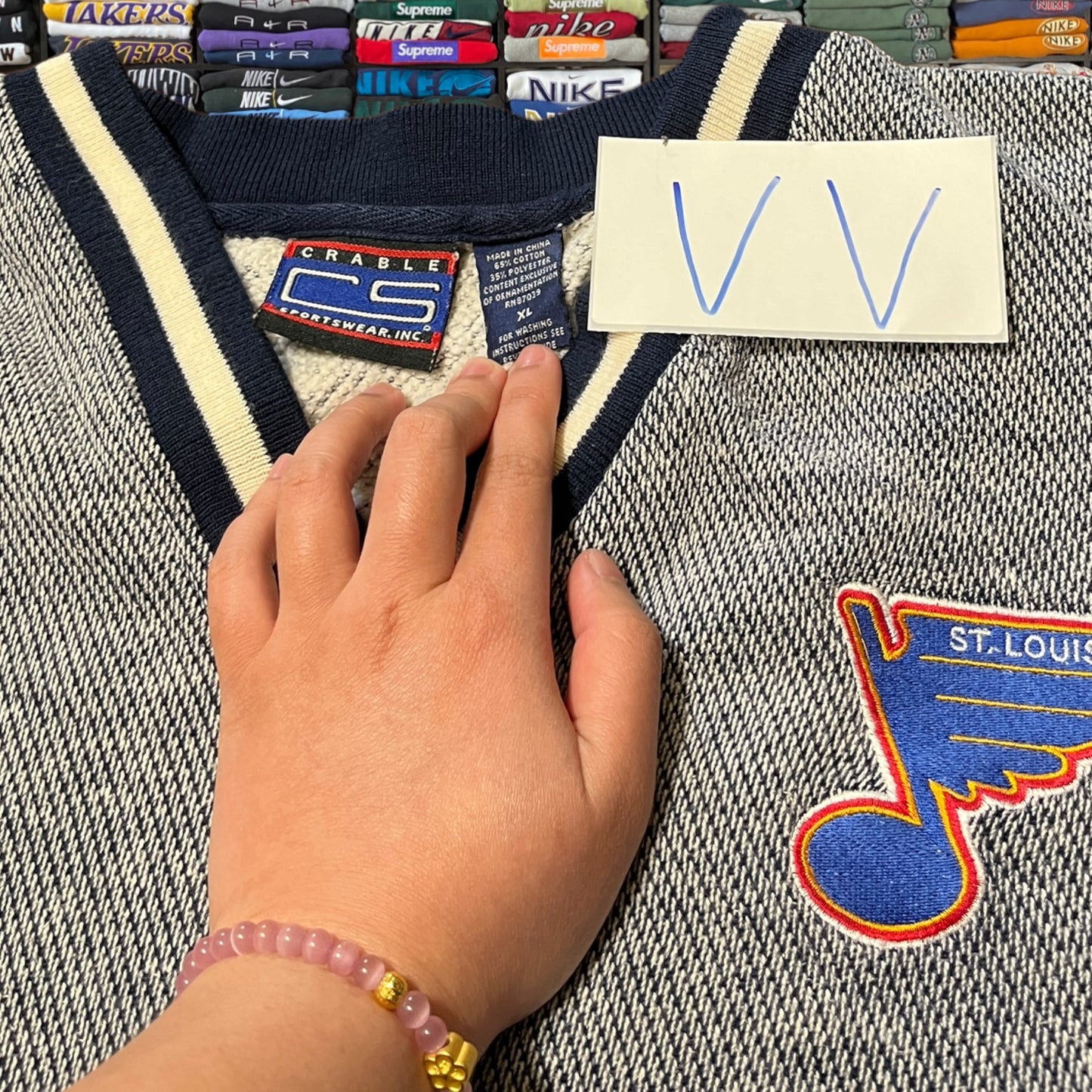 90s St. Louis blues nhl hockey sweater