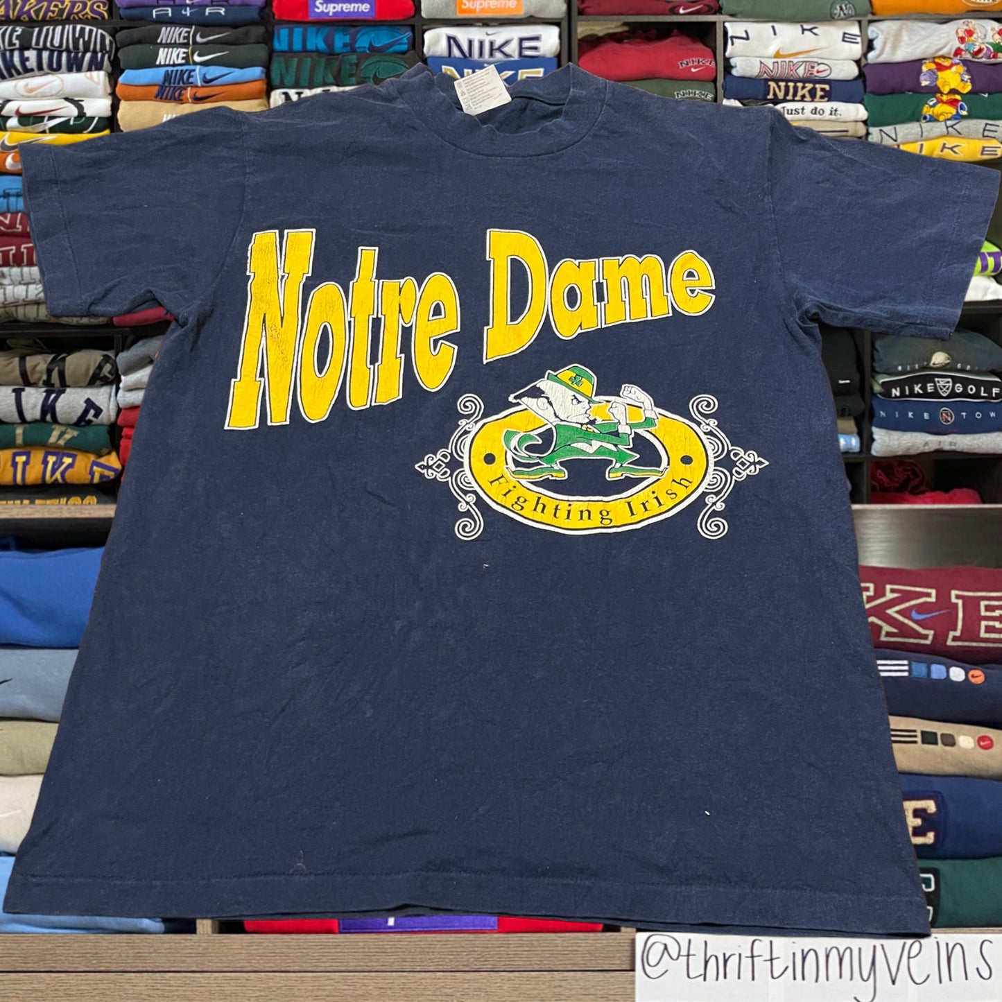 90s notre dame fighting Irish shirt