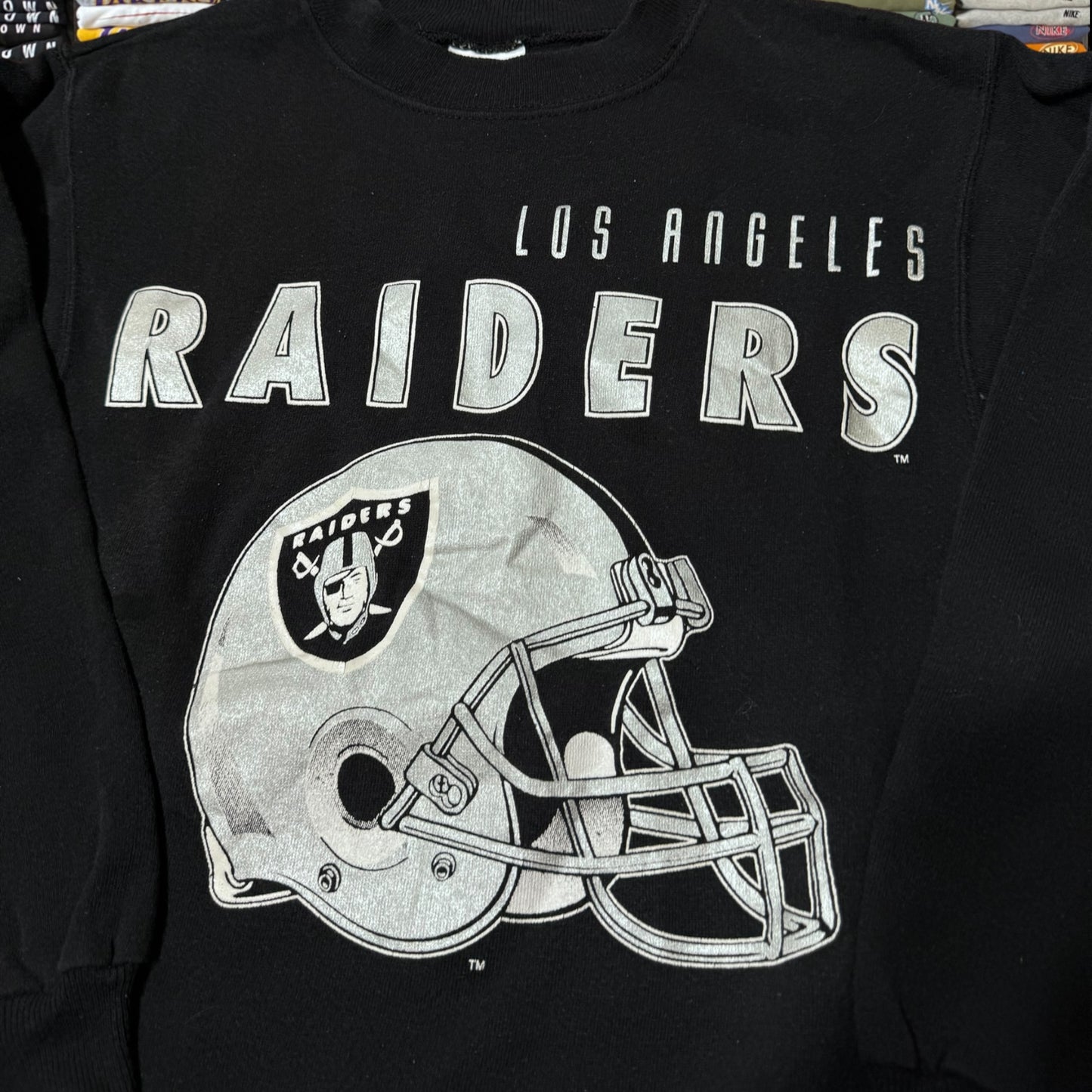 Vintage 1993 LA raiders nfl football sweater