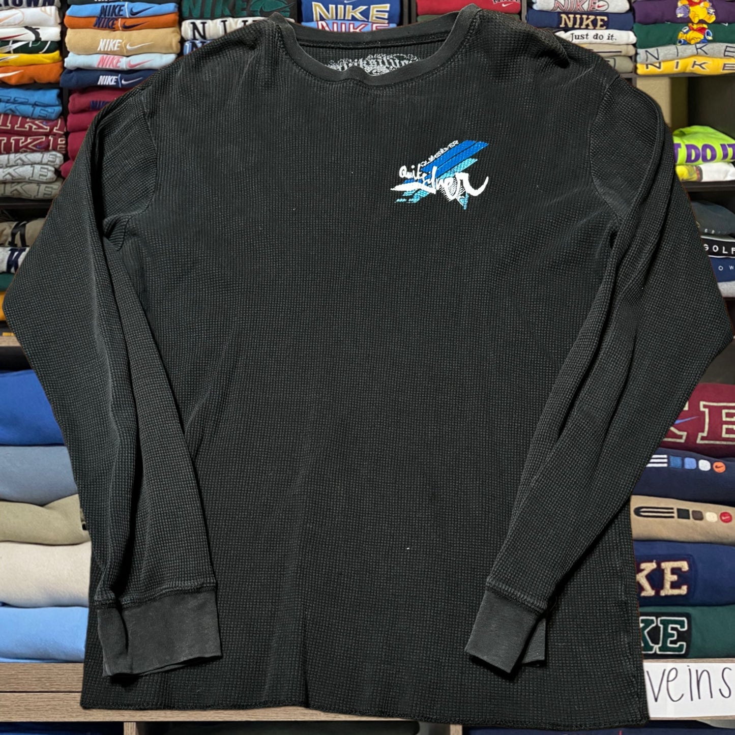 Y2K Black Quiksilver shirt