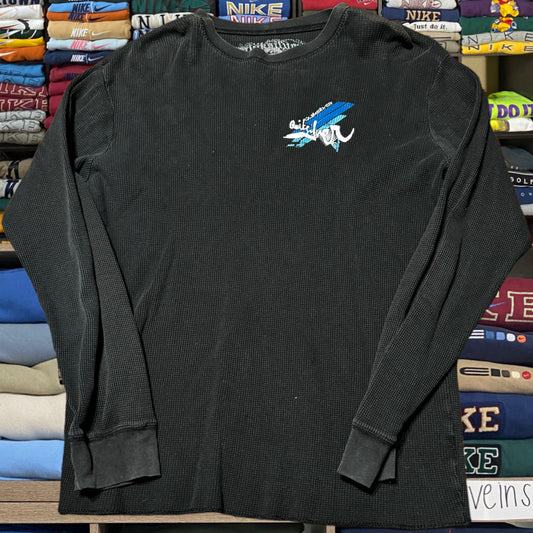 Y2K Black Quiksilver shirt