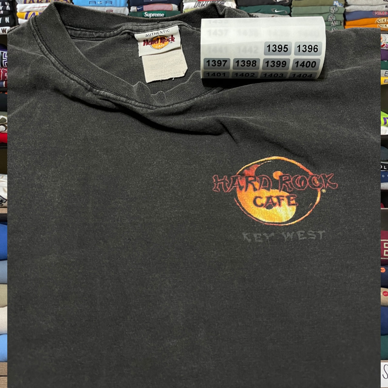 90s Hard Rock Cafe dragon skater shirt
