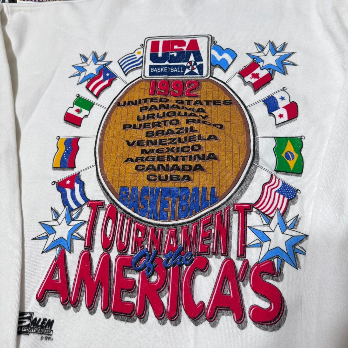 Vintage 1992 dream team USA nba basketball sweater