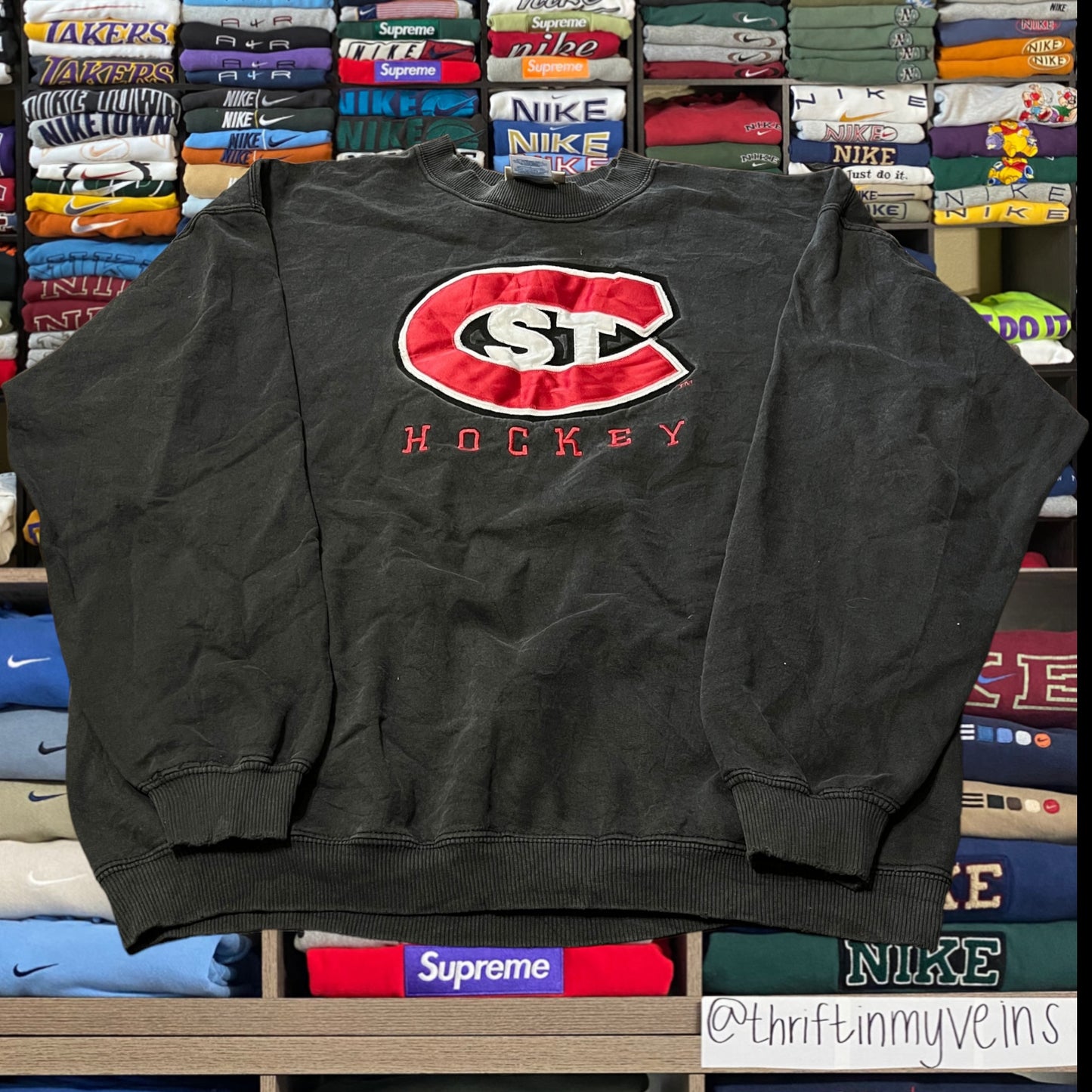 90s St. Cloud state hockey sweater