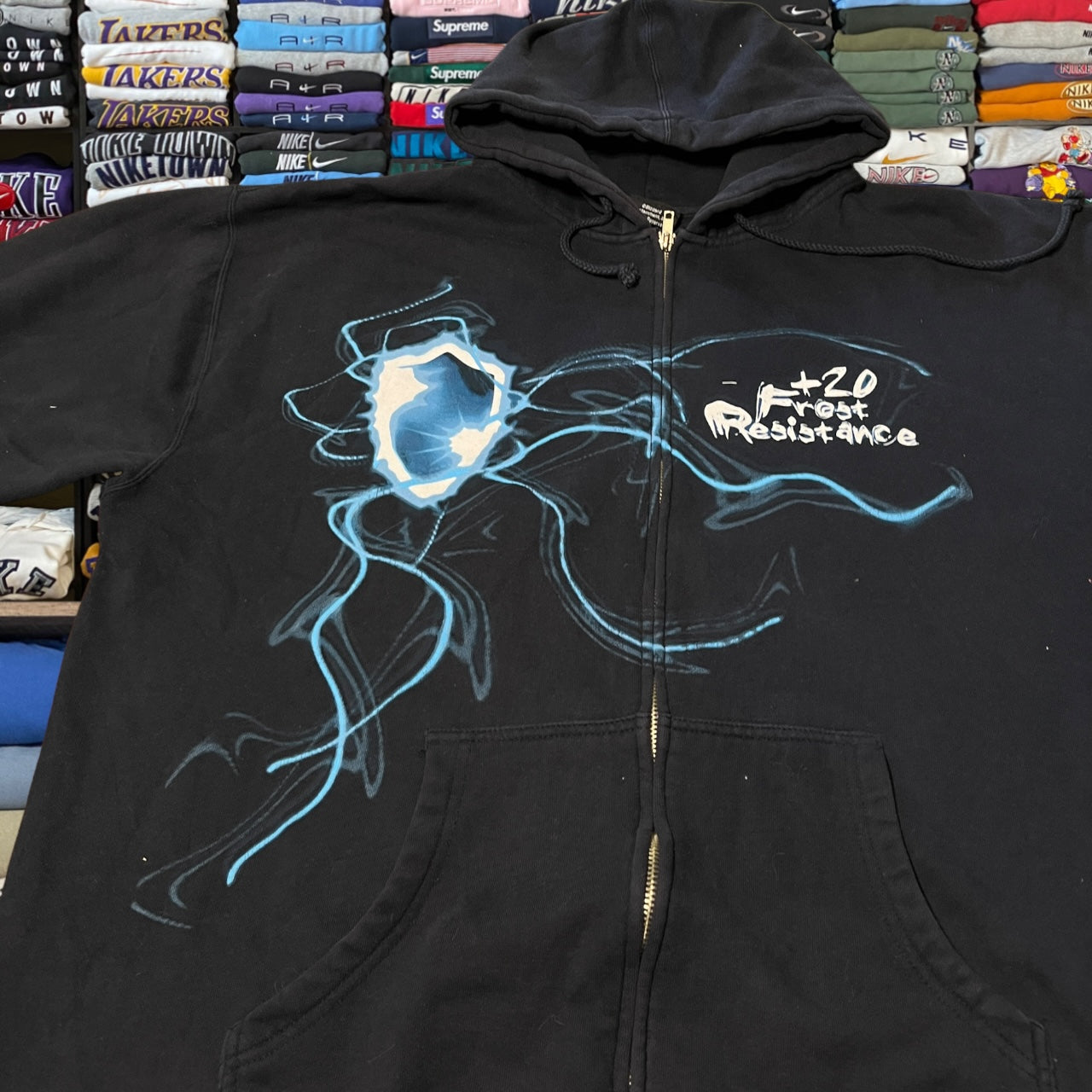 Y2K skater frost resistance full zip jacket