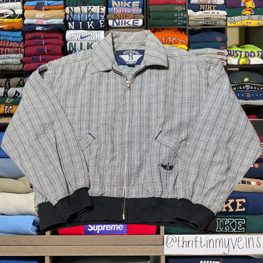 90s dockers dad jacket full zip