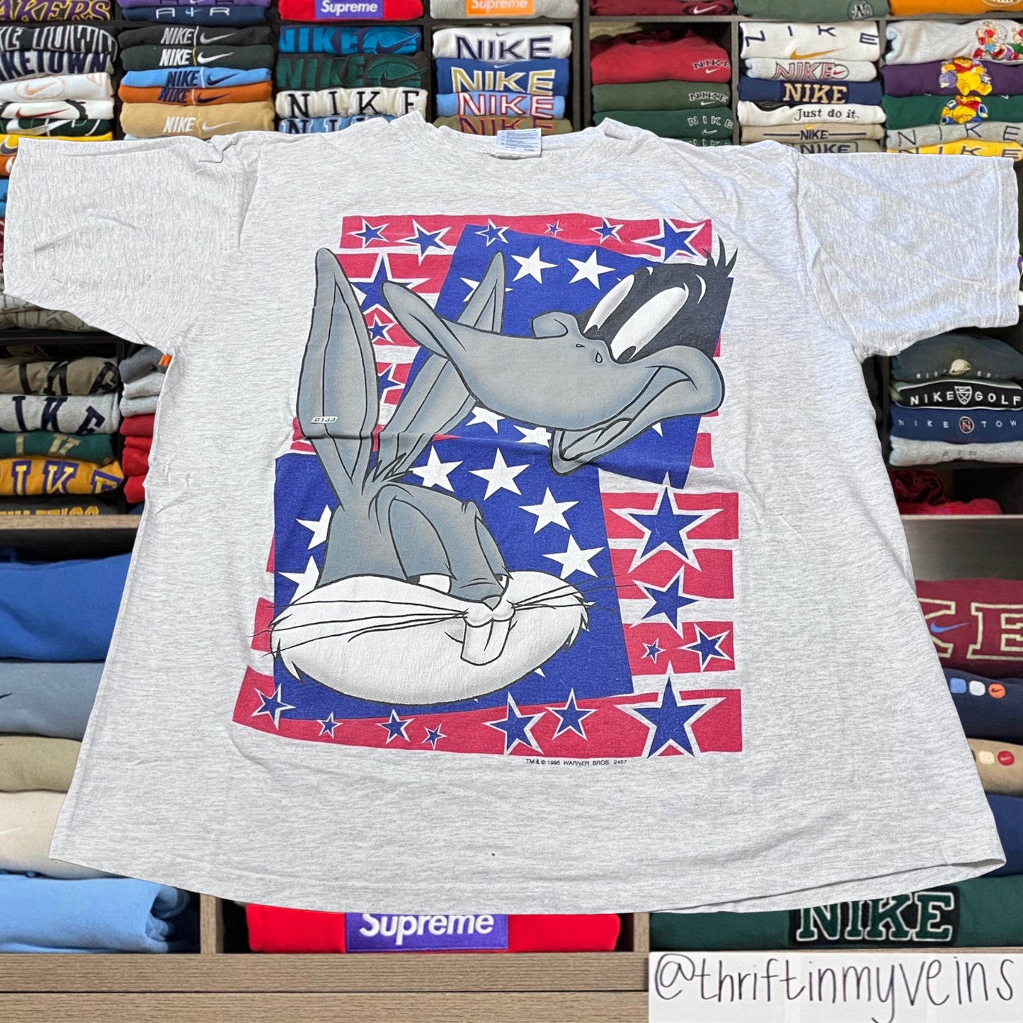 90s looney tunes shirt bugs bunny