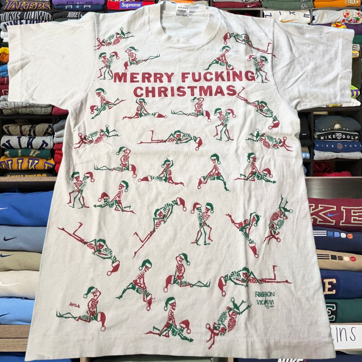 90s sex position Christmas shirt