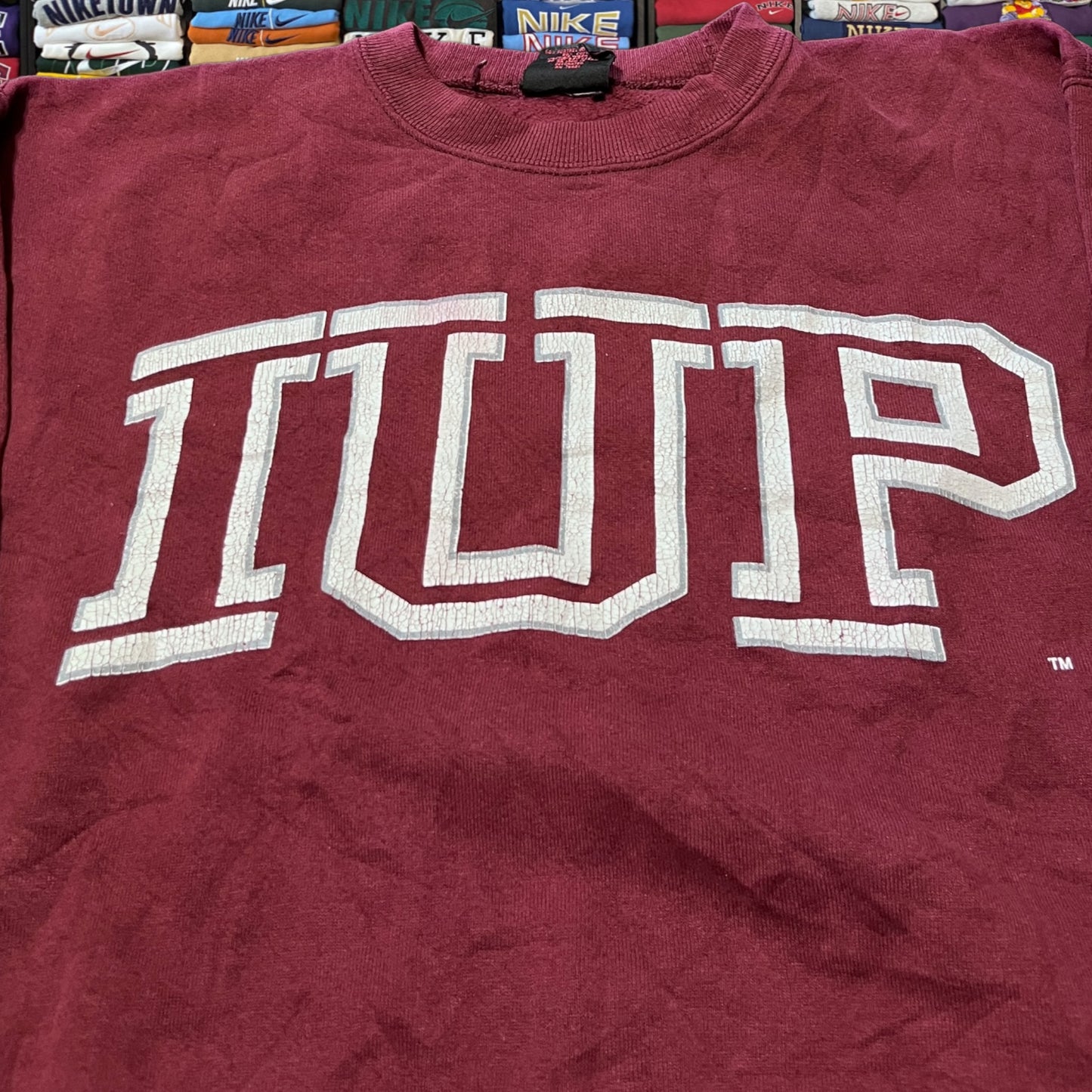 90s IUP sweater