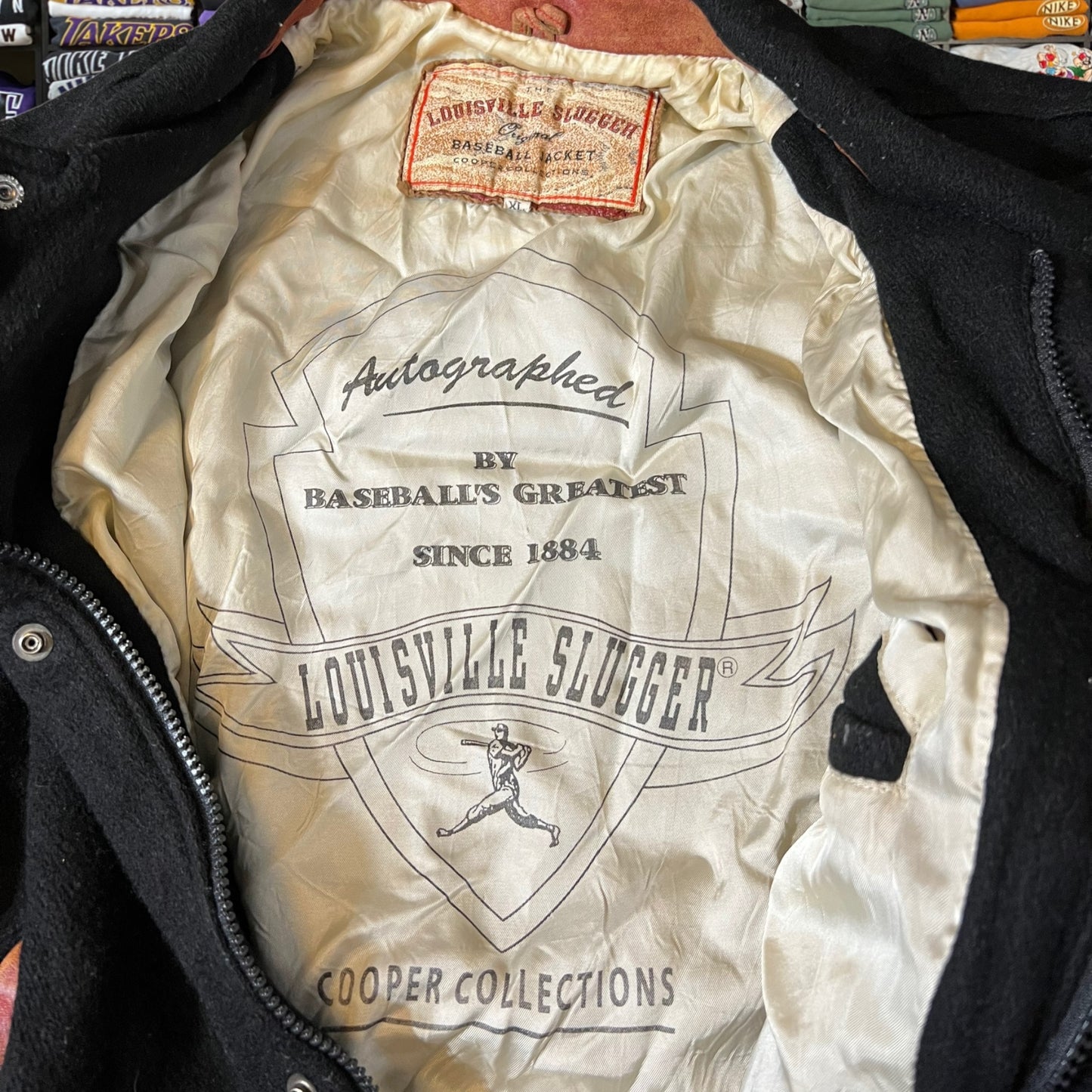 90s Louisville slugger baseball varsity jacket