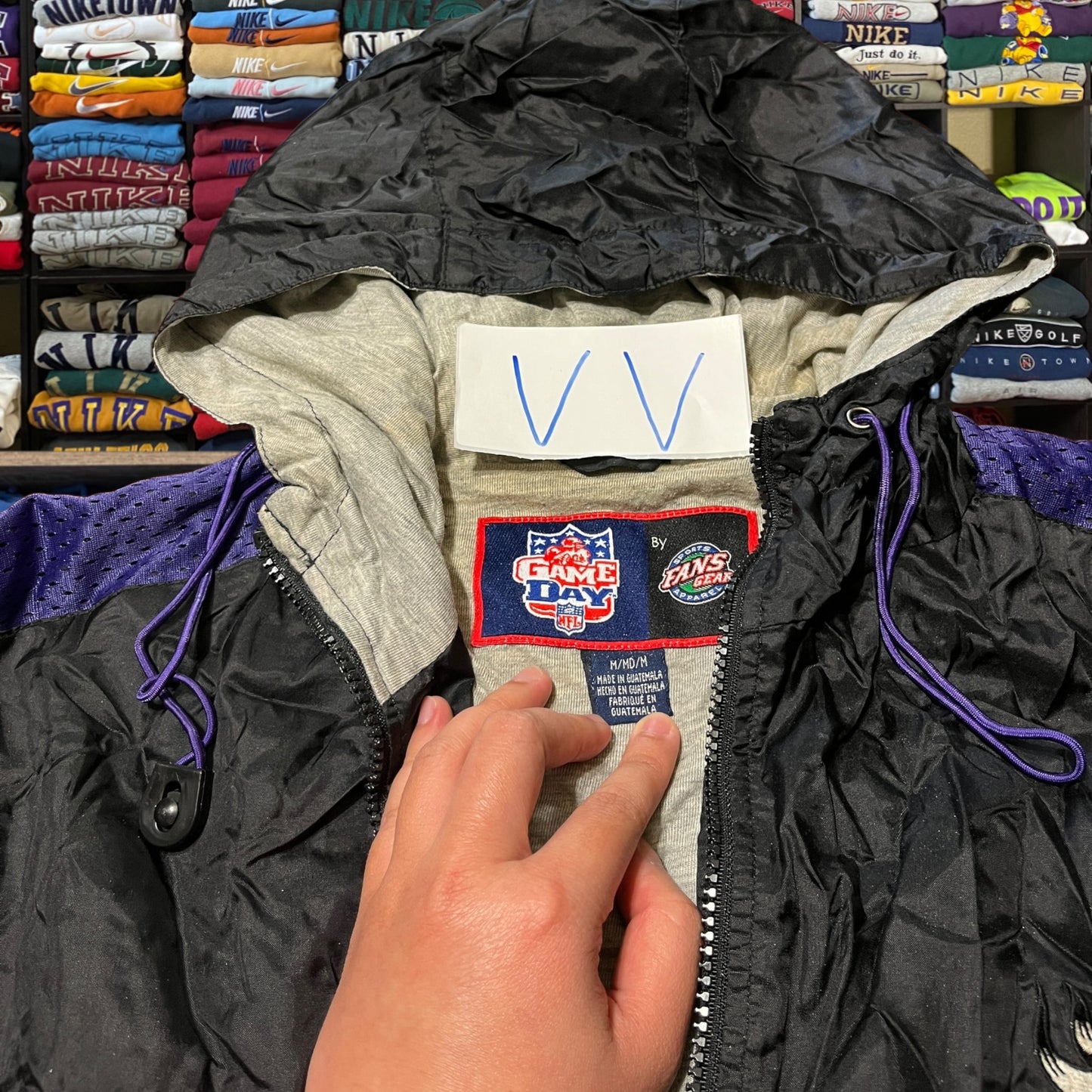 90s Minnesota Vikings nfl football jacket