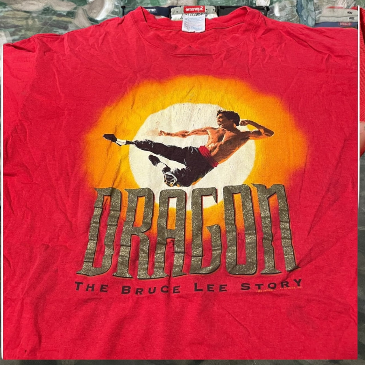 90s Bruce Lee kung fu shirt