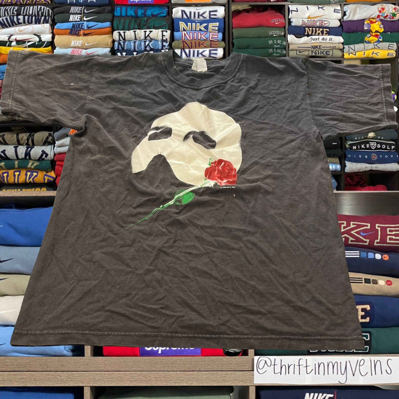 Vintage 1988 phantom of the opera shirt