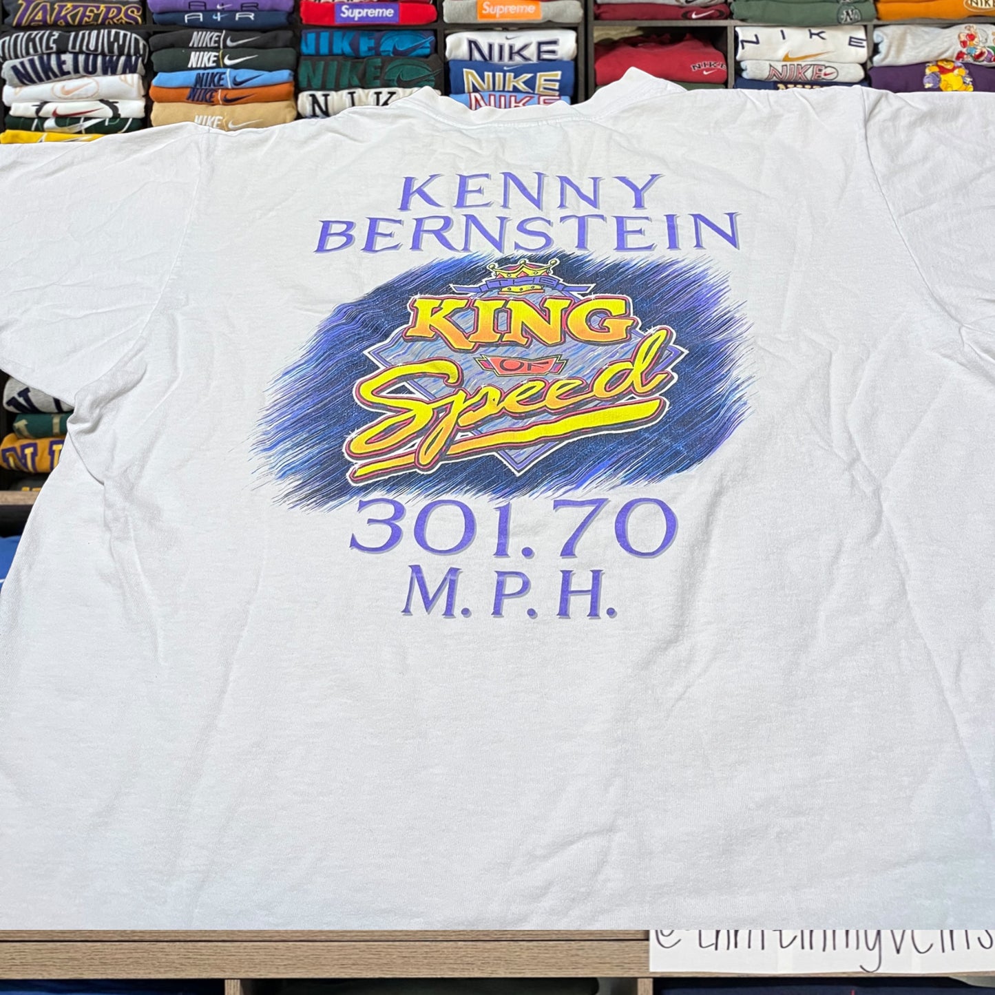 vintage 90s budweiser king nascar shirt