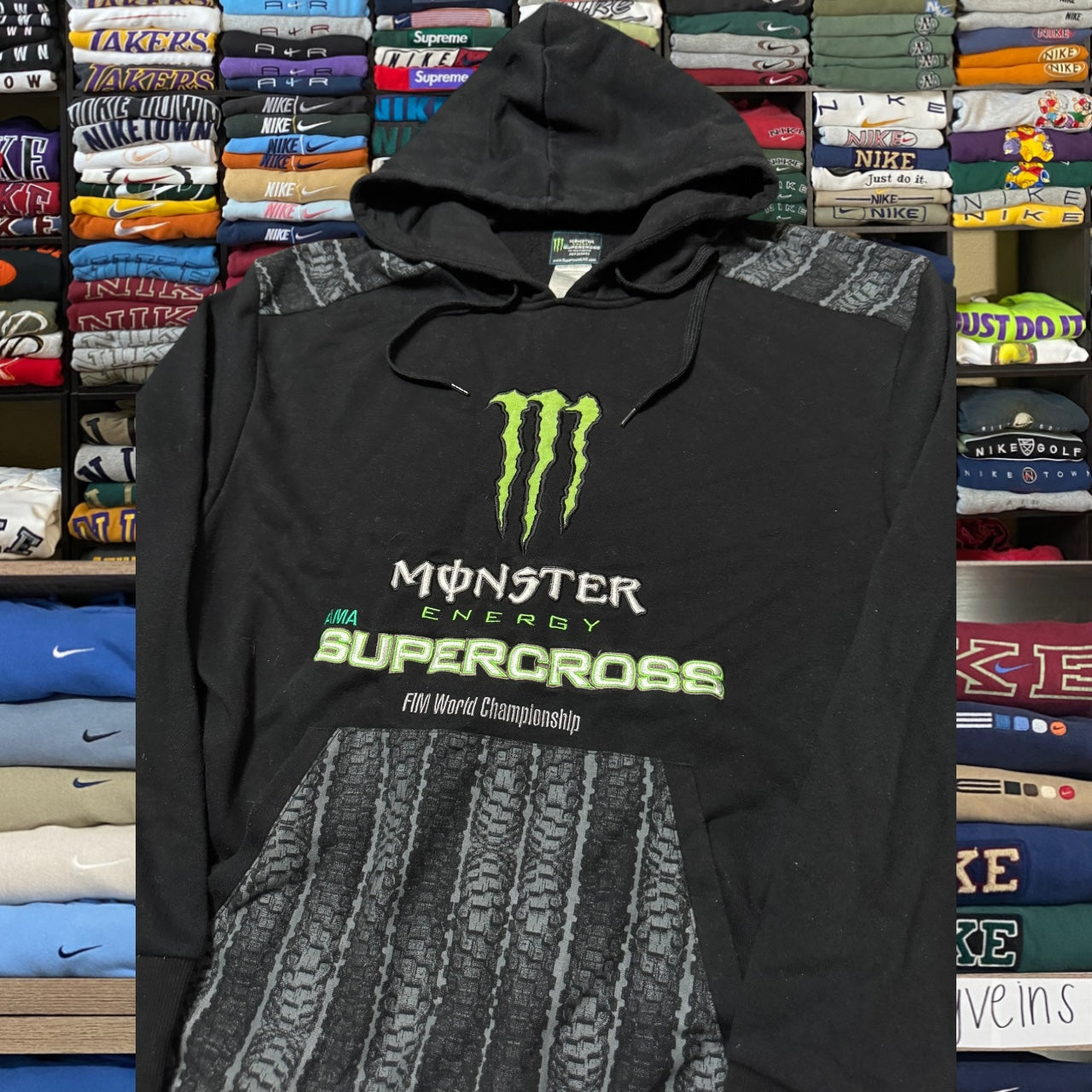 Monster energy drink skater sweater (medium)