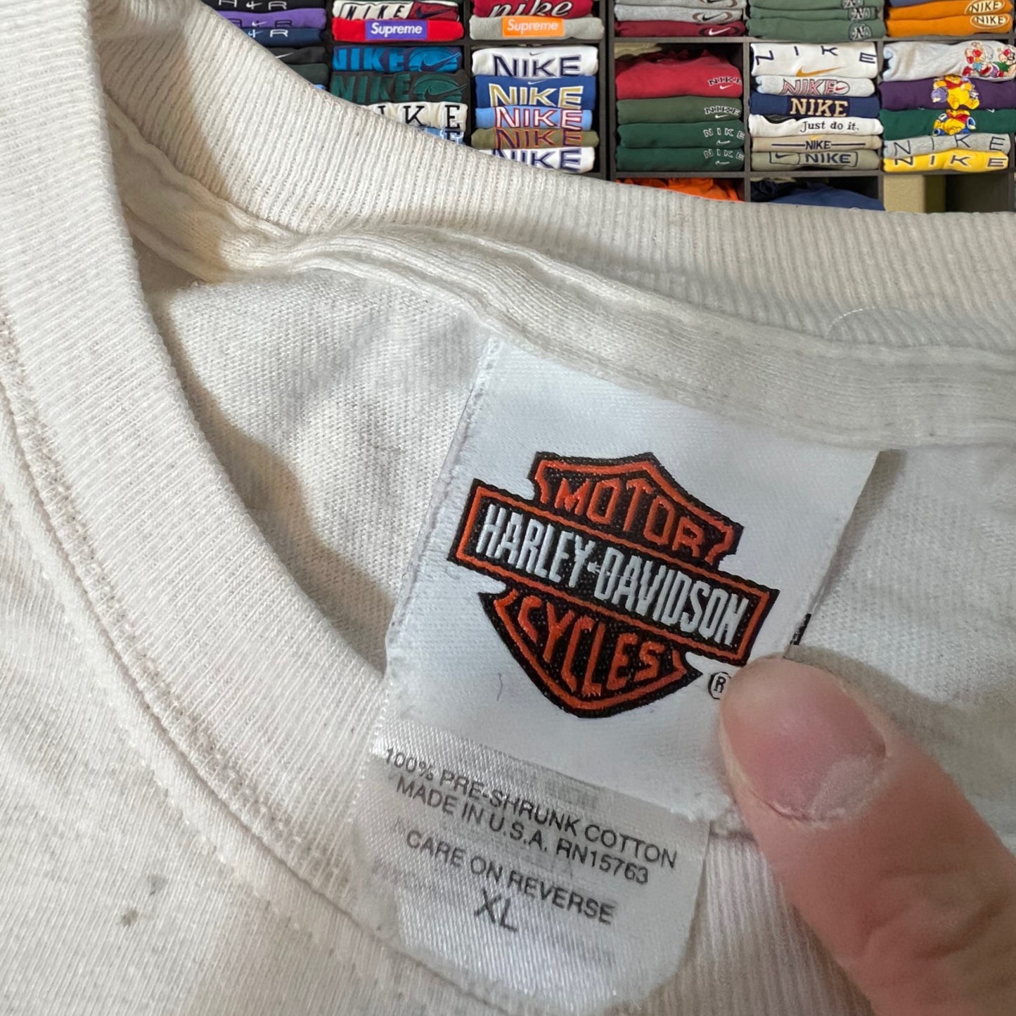 Y2K Harley Davidson biker motorcycle shirt