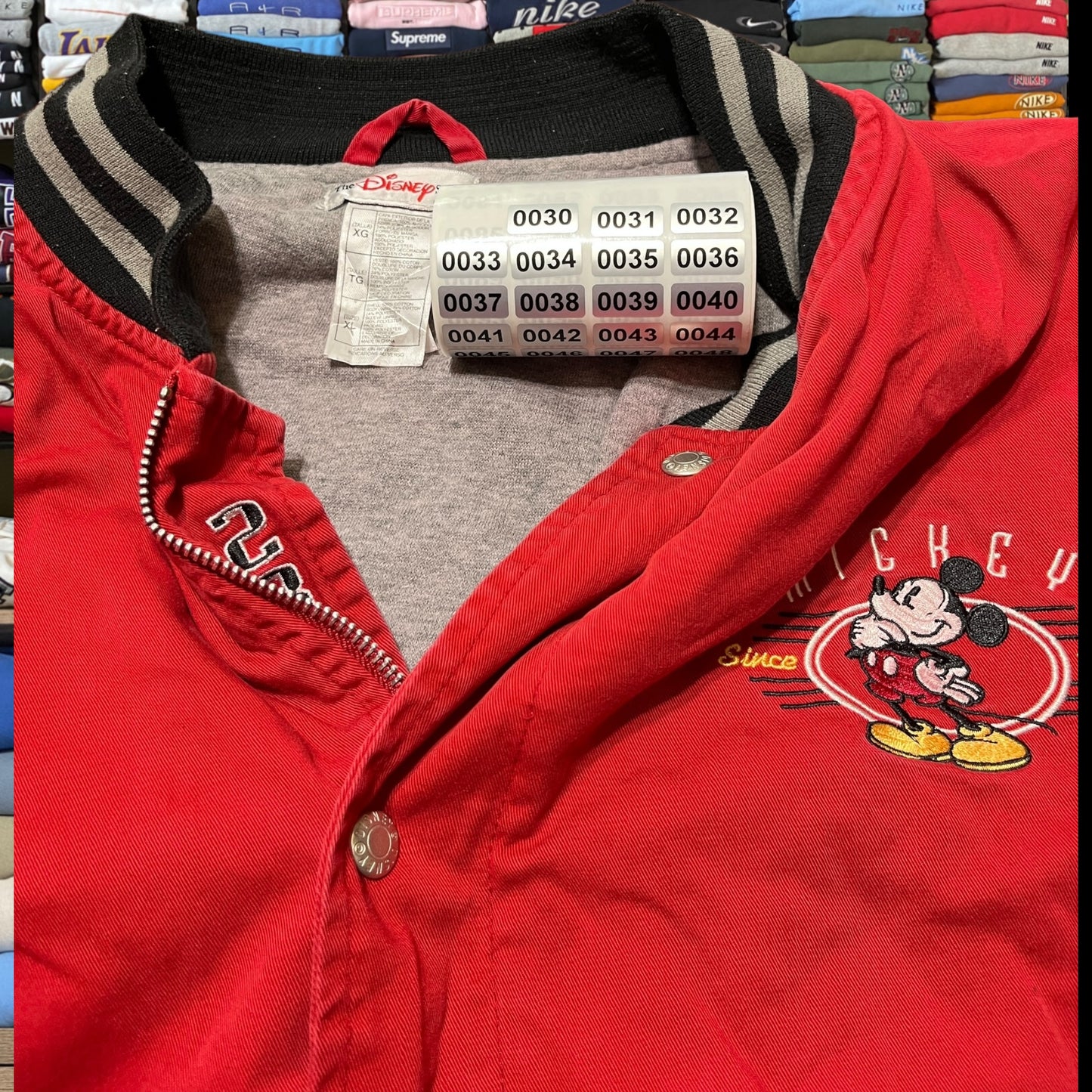 90s Mickey Mouse varsity jacket (xlarge)