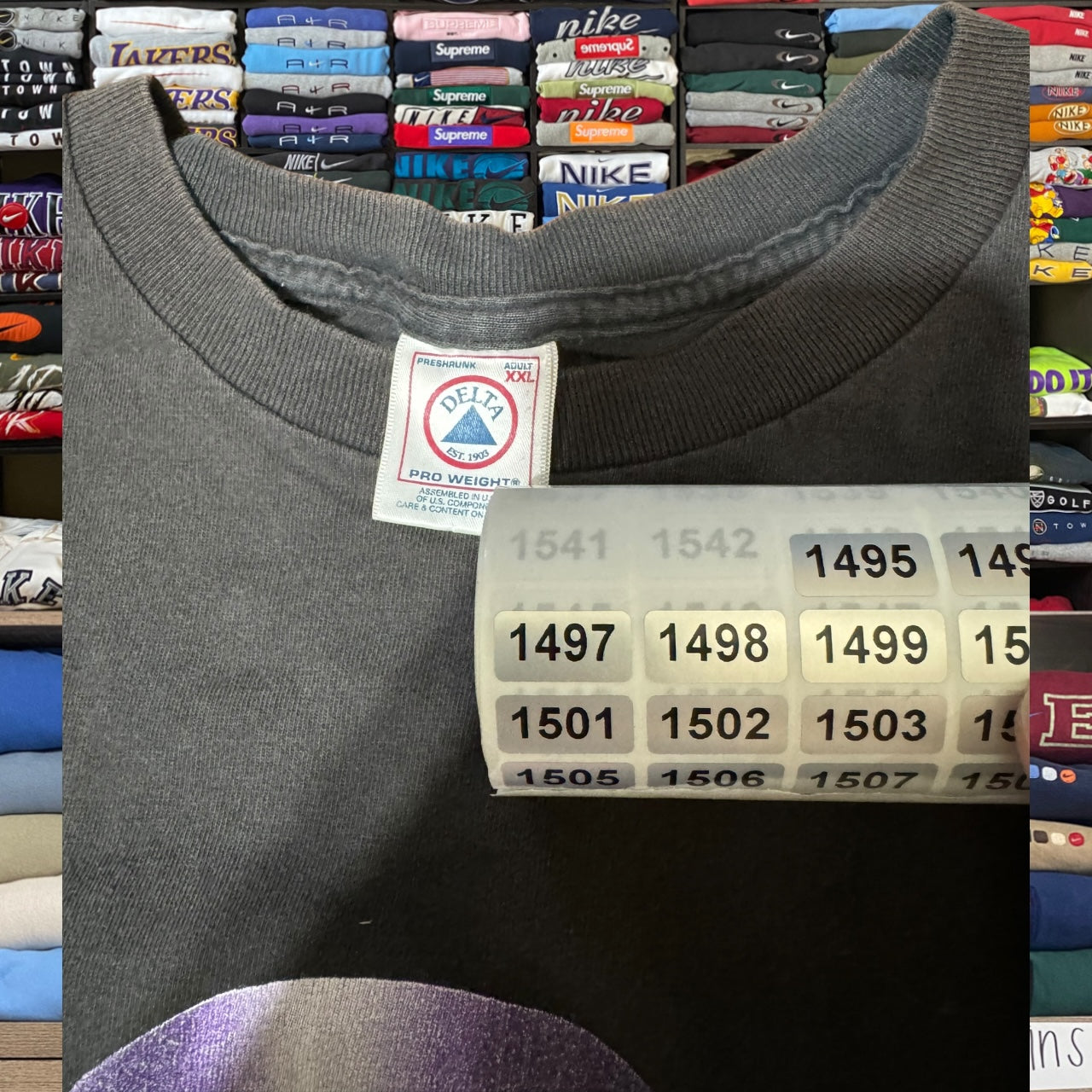 90s skeleton skull grunge shirt