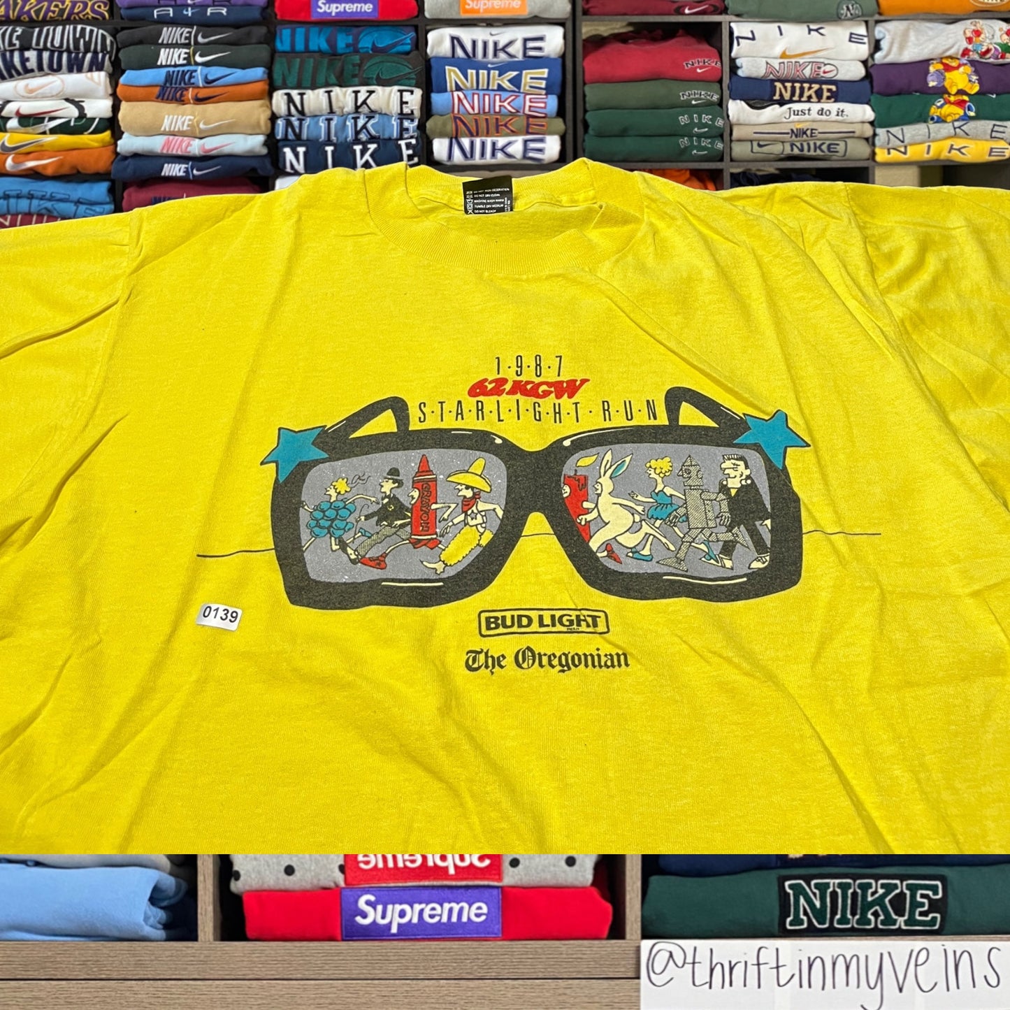 Vintage 1987 budlight shirt