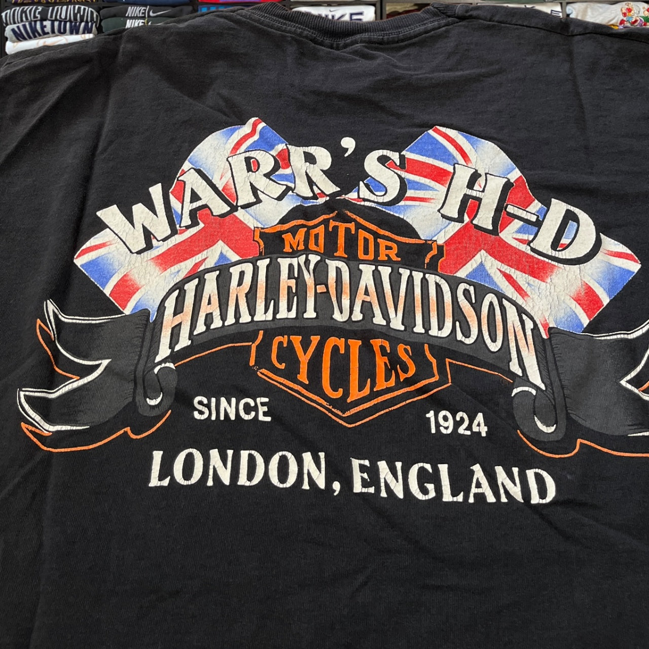 Vtg 1995 Harley style motorcycle shirt