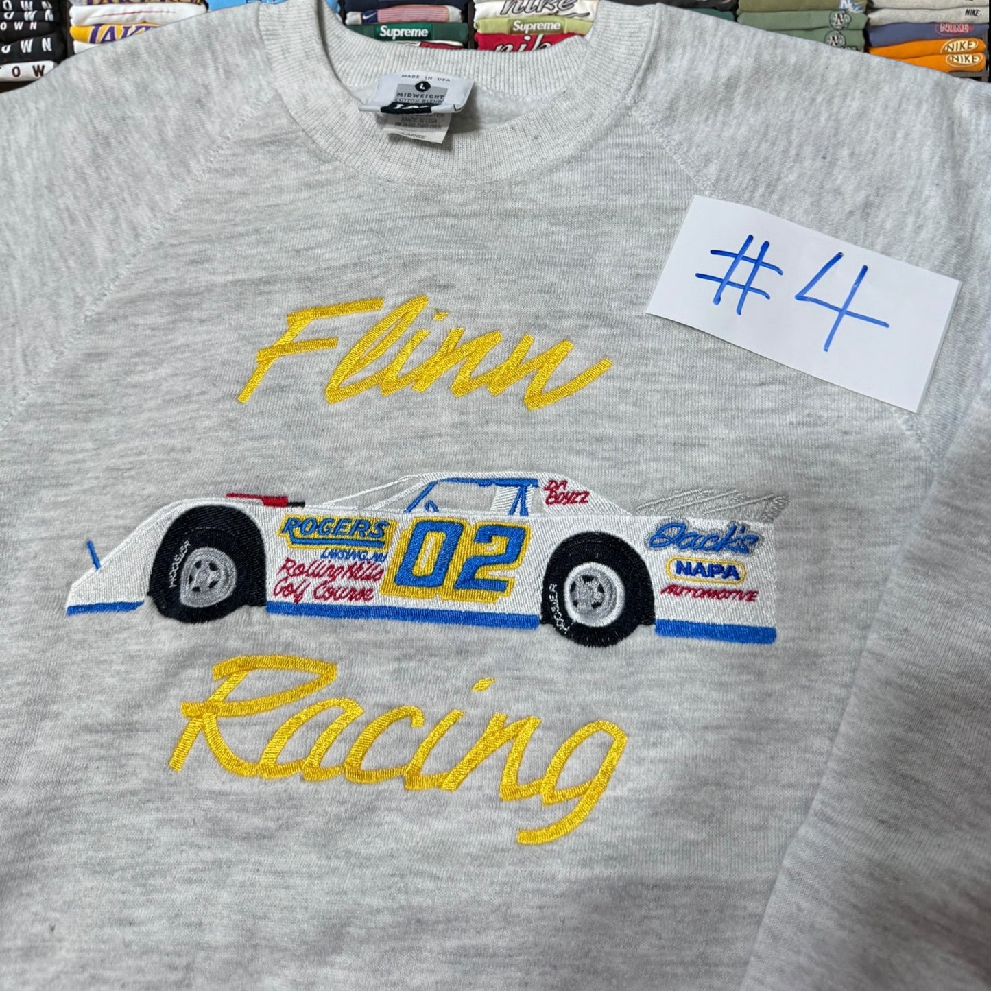 90s nascar sweater