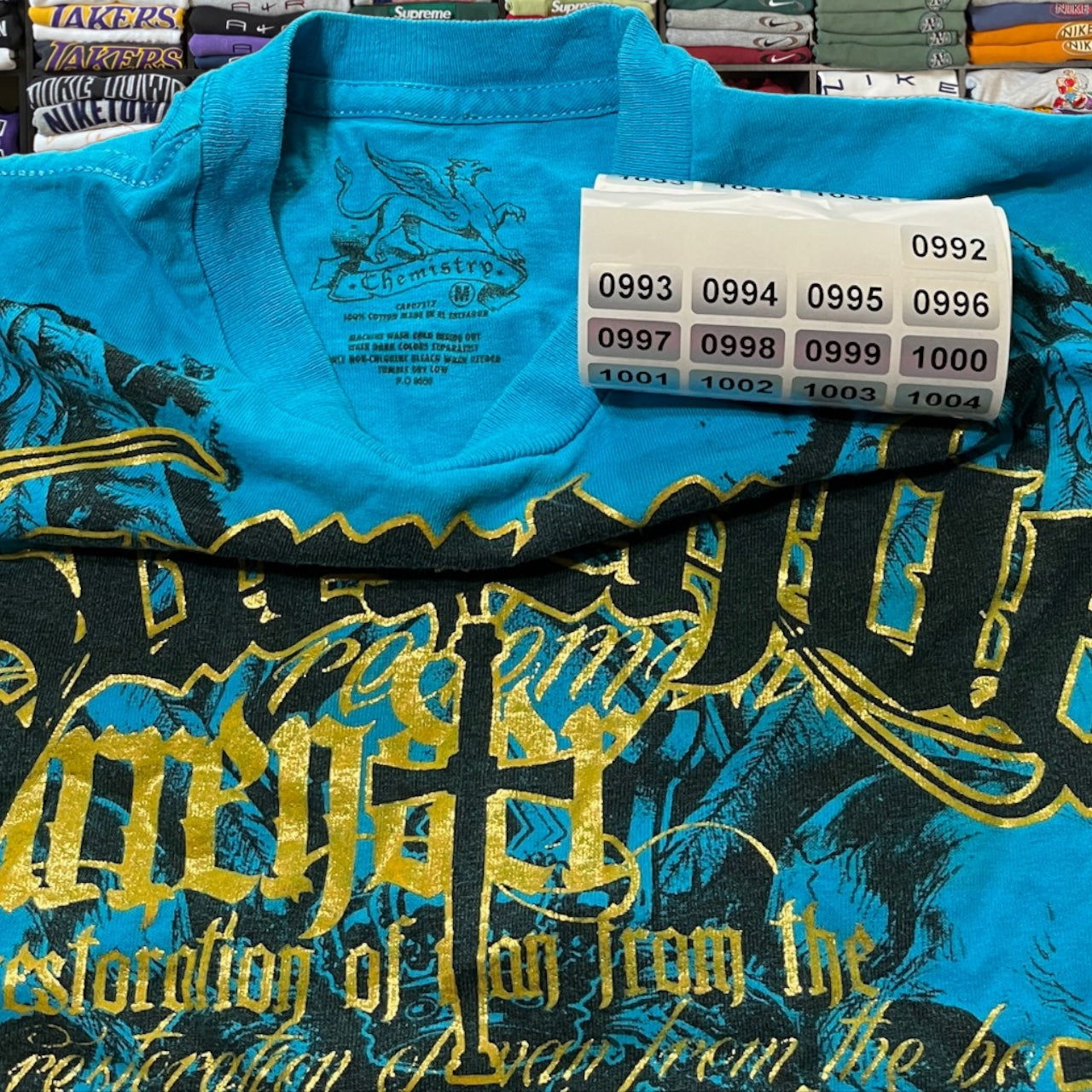 Y2K chemistry grunge skater shirt