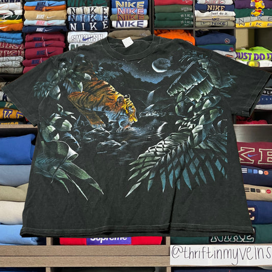 90s tiger nature shirt